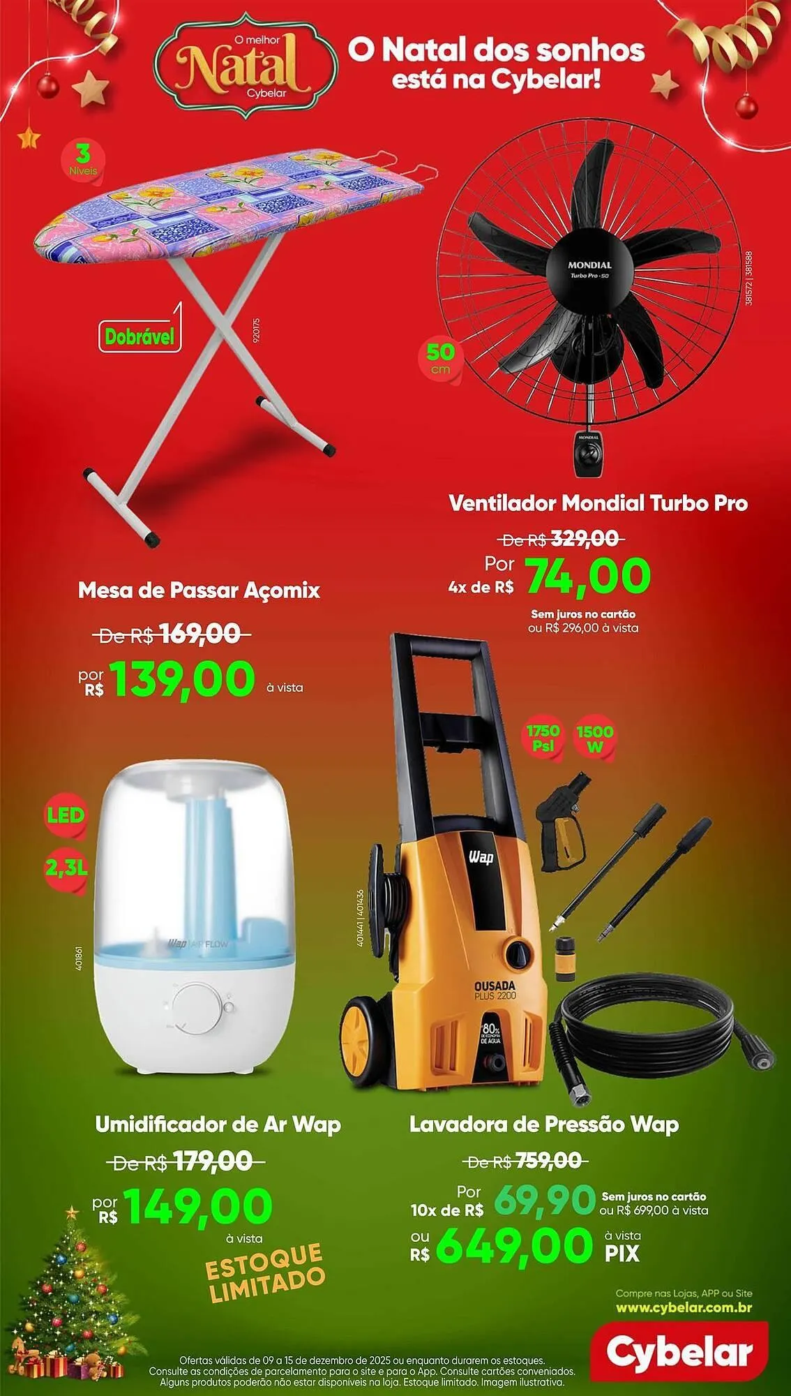 Encarte de Catálogo Cybelar 11 de dezembro até 15 de dezembro 2025 - Pagina 7