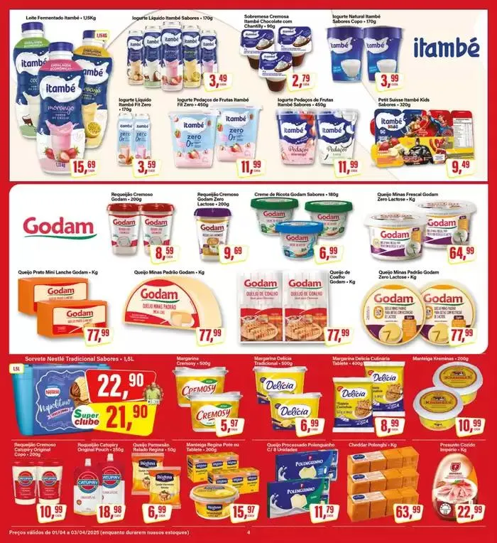 Encarte de Ofertas especiais atraentes para todos 1 de abril até 3 de abril 2025 - Pagina 4