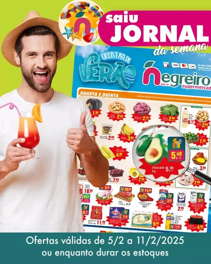Encarte de Encarte Negreiros Supermercados 5 de fevereiro até 11 de fevereiro 2025 - Pagina 3