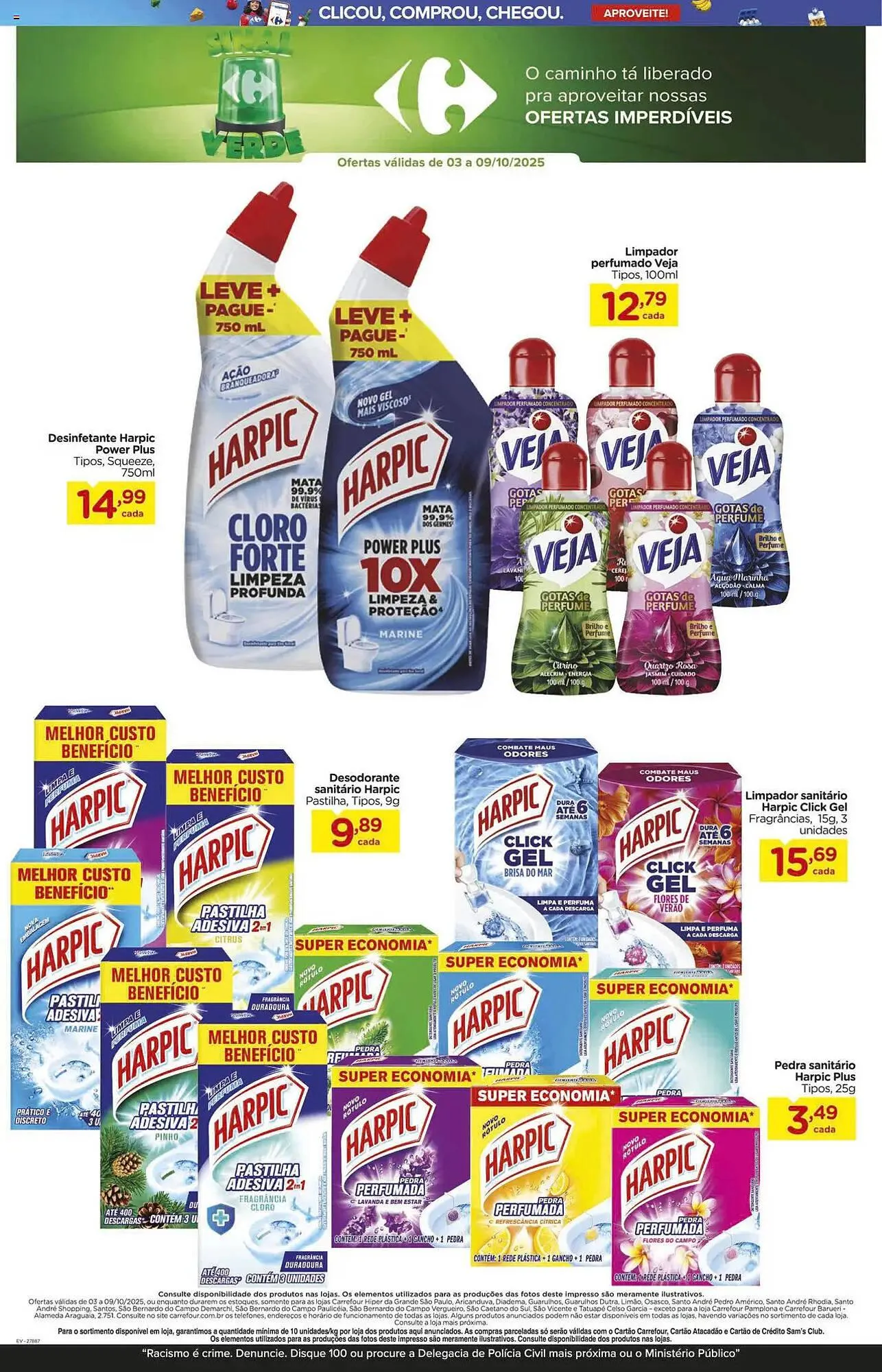 Encarte de Folheto Carrefour 3 de outubro até 9 de outubro 2025 - Pagina 19