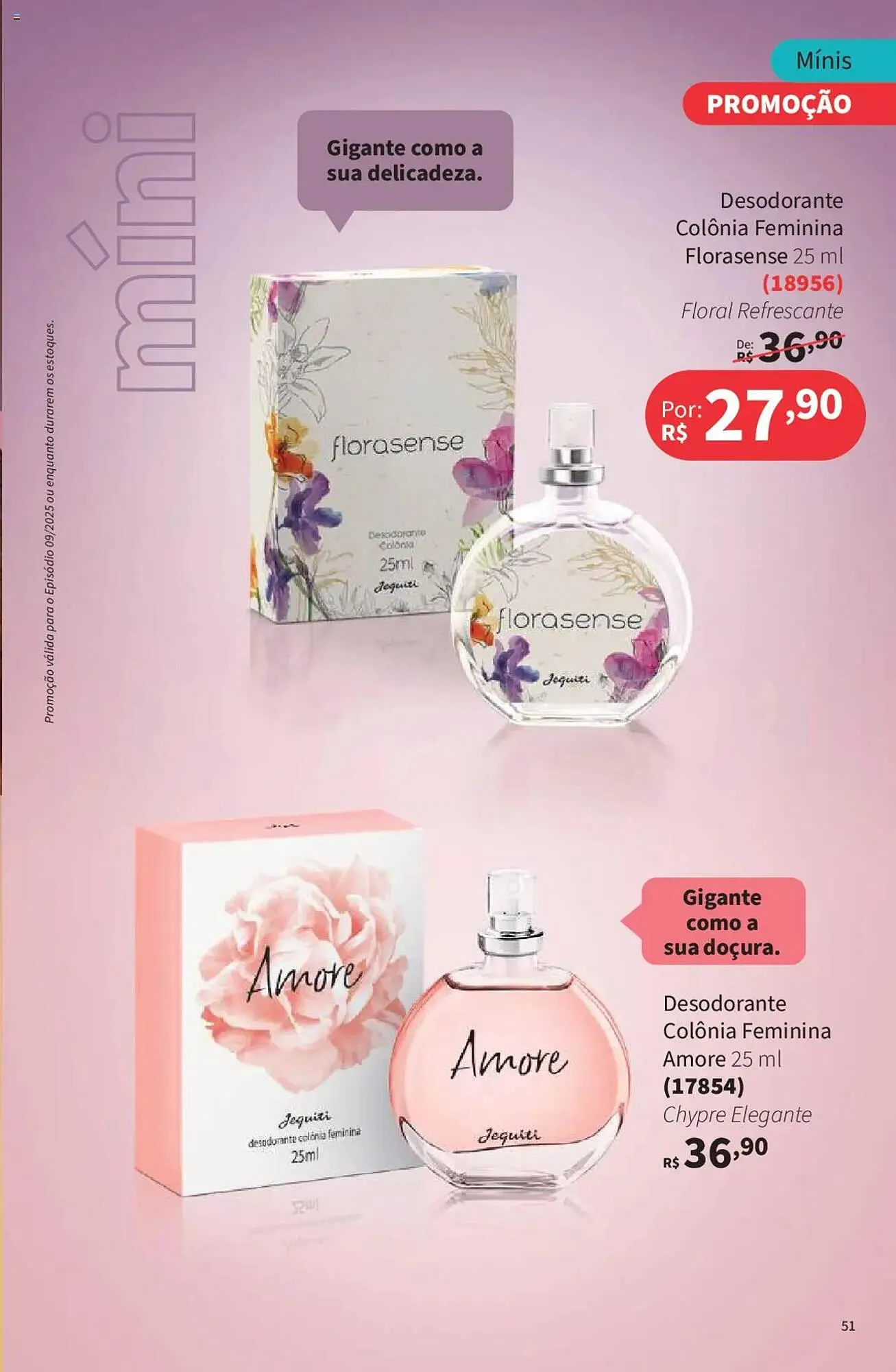 Encarte de Catálogo Jequiti 19 de junho até 17 de julho 2025 - Pagina 51