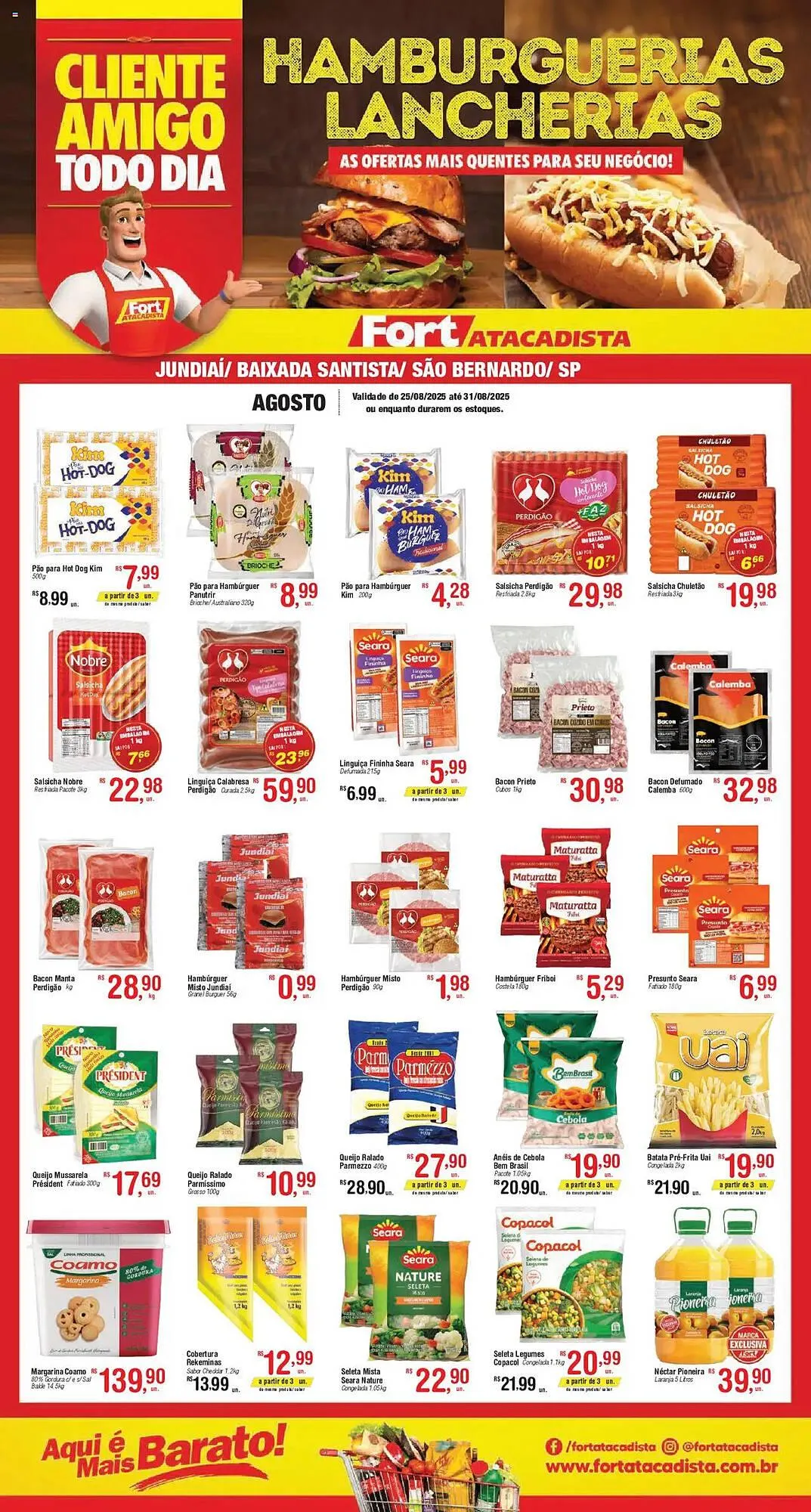 Encarte de Catálogo Fort Atacadista 25 de agosto até 31 de agosto 2025 - Pagina 1