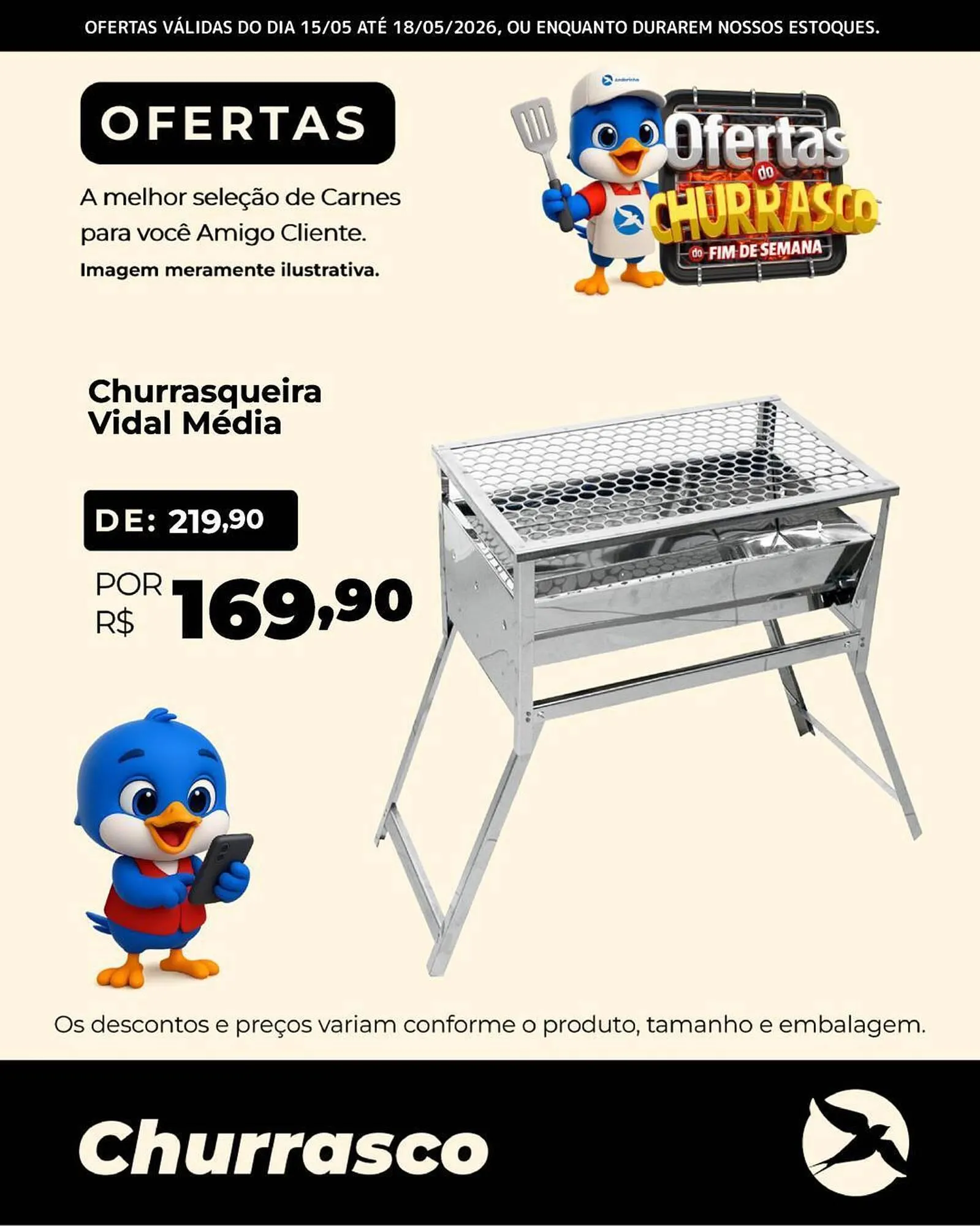 Encarte de Folheto Andorinha Hipermercado 16 de maio até 18 de maio 2026 - Pagina 10