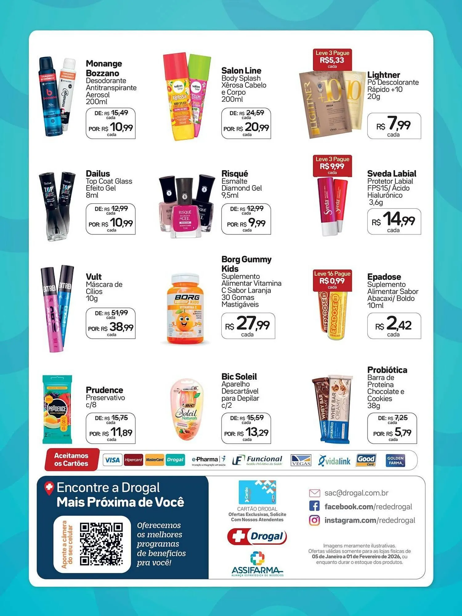 Encarte de Folheto Drogal 5 de janeiro até 1 de fevereiro 2026 - Pagina 2