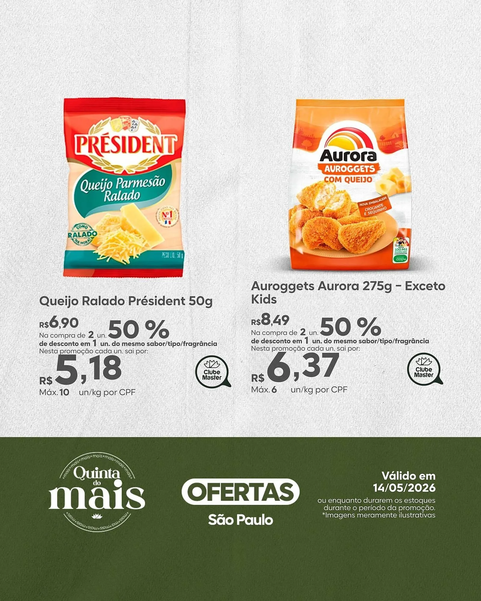 Encarte de Folheto Master Supermercados 14 de maio até 15 de maio 2026 - Pagina 3