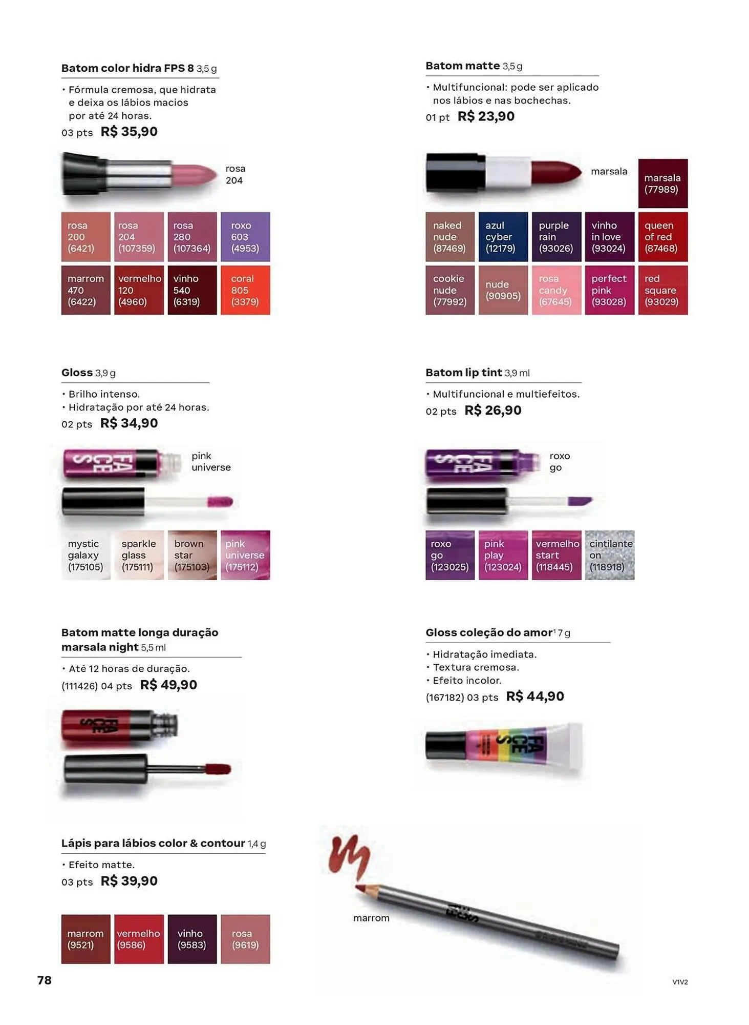 Encarte de Catálogo Natura 20 de fevereiro até 26 de março 2026 - Pagina 78