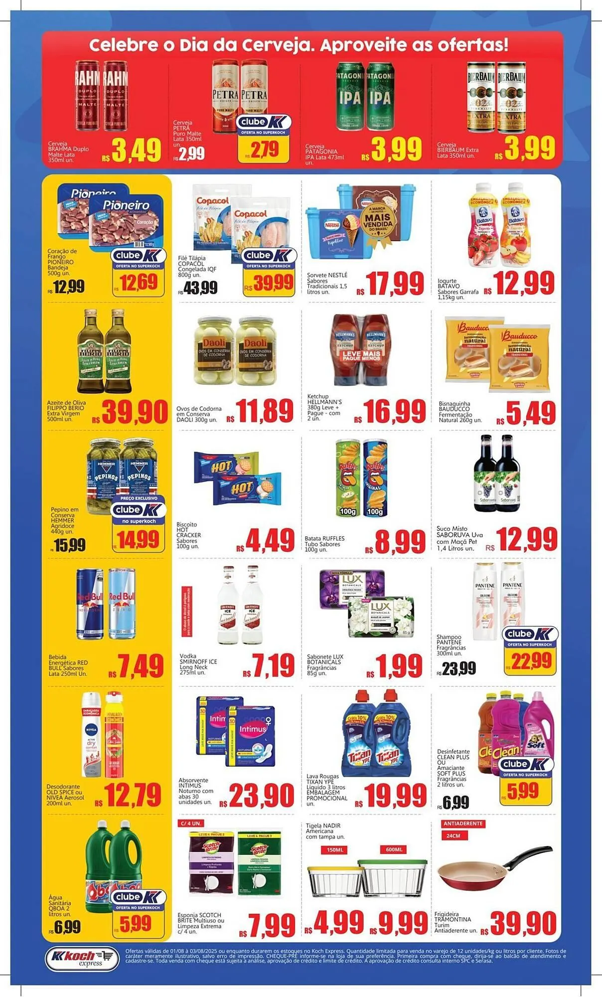 Encarte de Catálogo Supermercados Koch 1 de agosto até 3 de agosto 2025 - Pagina 4