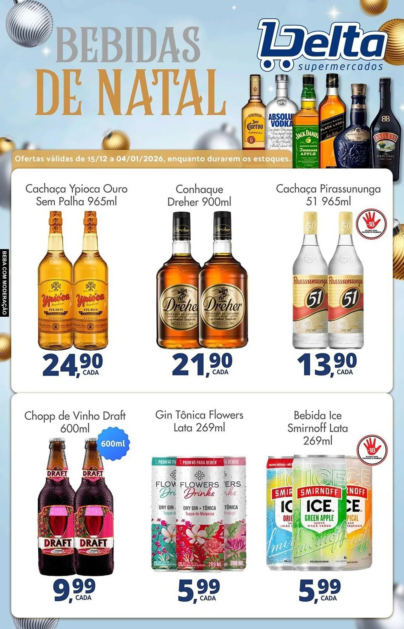 Encarte de Catálogo Delta Supermercados 15 de dezembro até 4 de janeiro 2026 - Pagina 4