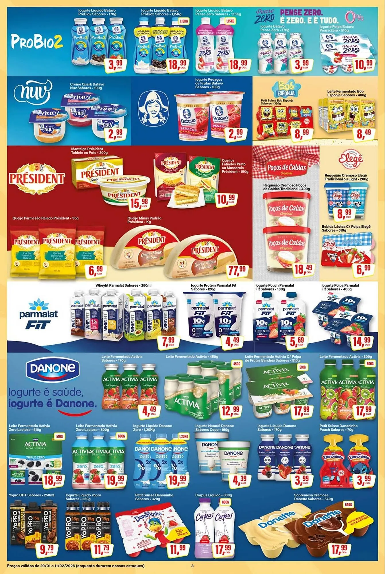 Encarte de Encarte Rede Supermarket 10 de fevereiro até 11 de fevereiro 2026 - Pagina 3