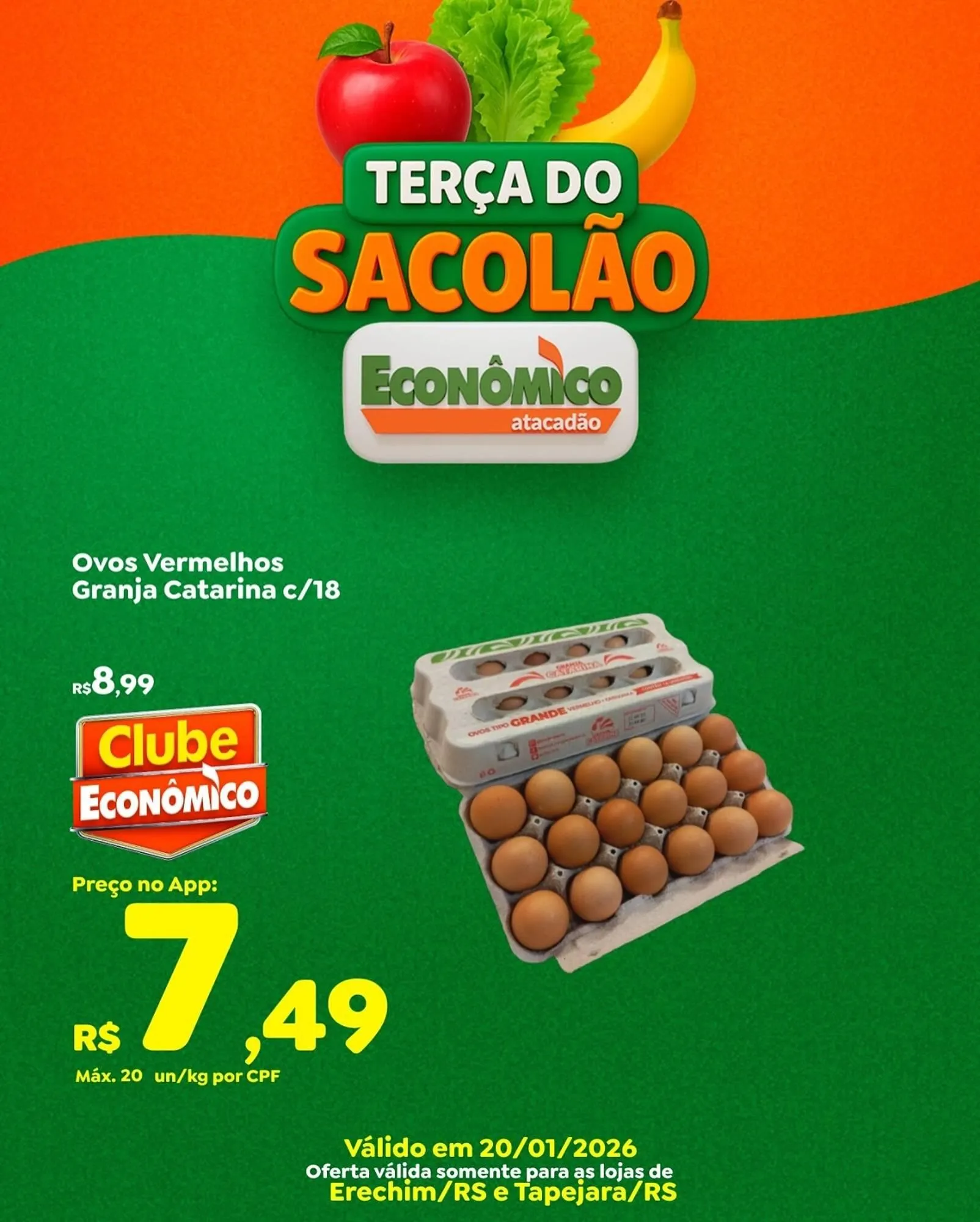 Encarte de Catálogo Econômico Atacadão 20 de janeiro até 20 de janeiro 2026 - Pagina 4