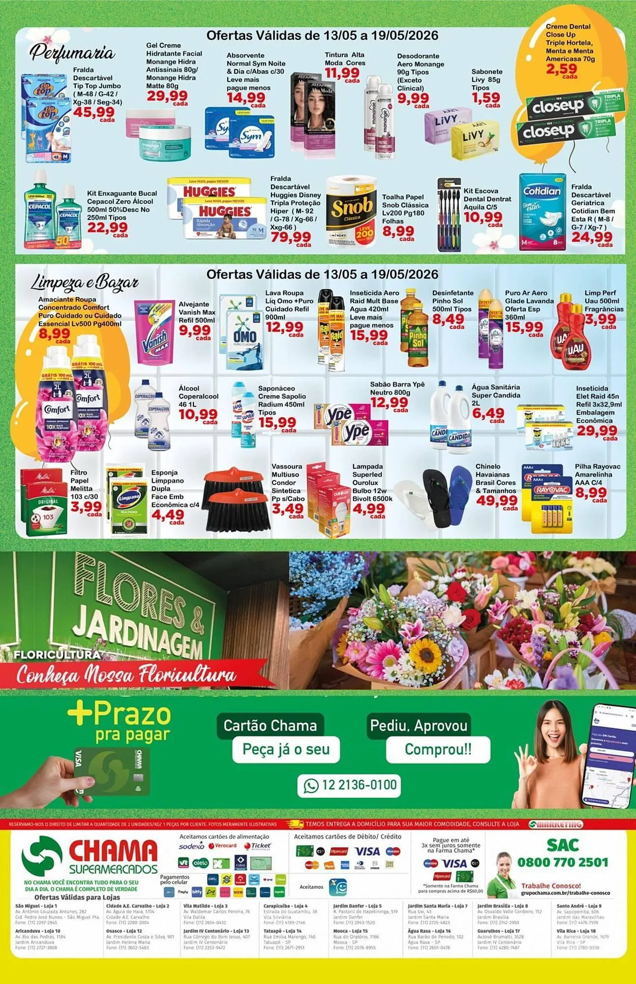 Encarte de Catálogo Chama Supermercados 13 de maio até 19 de maio 2026 - Pagina 4