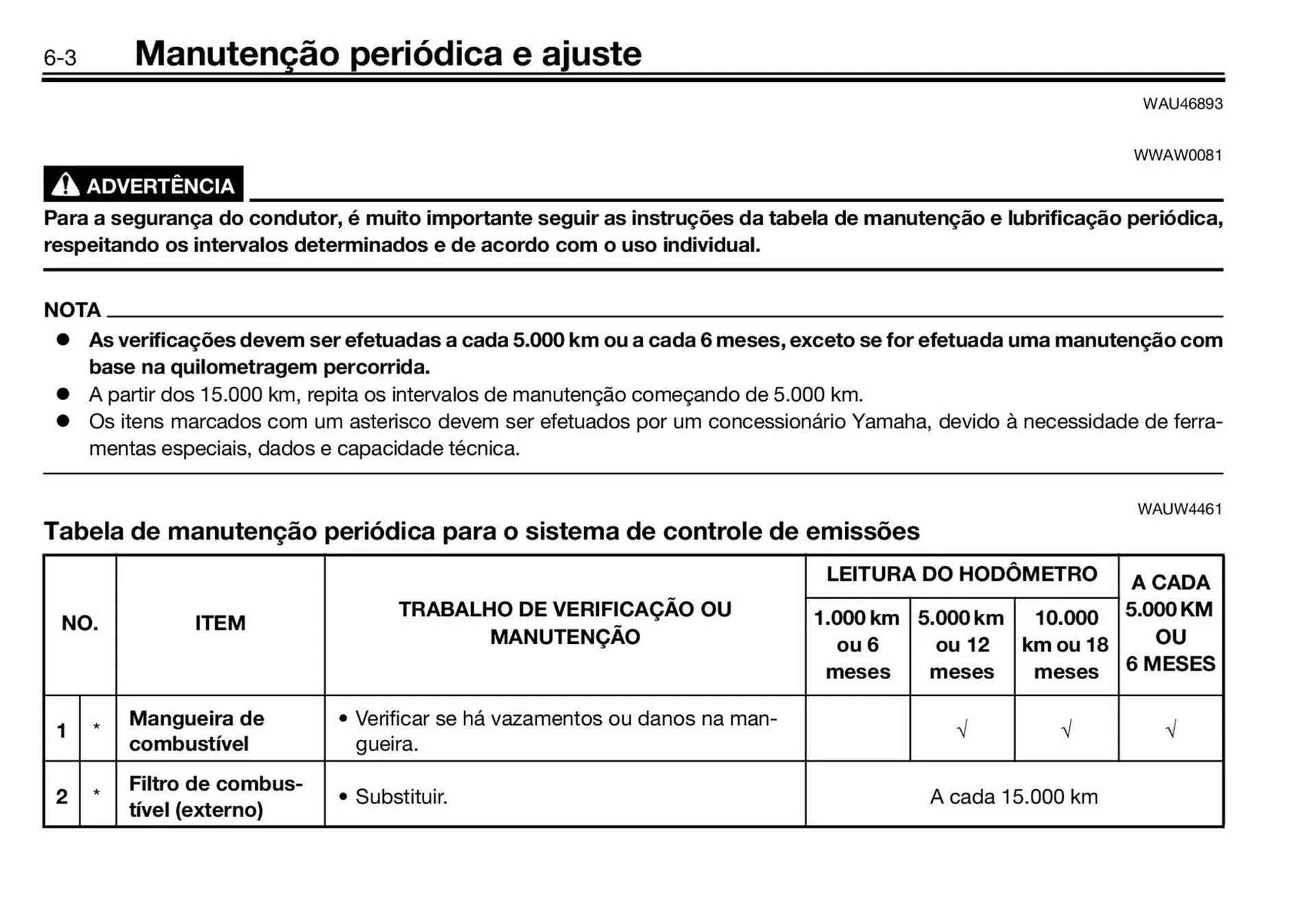 Encarte de Panfleto Yamaha 3 de fevereiro até 31 de dezembro 2026 - Pagina 46