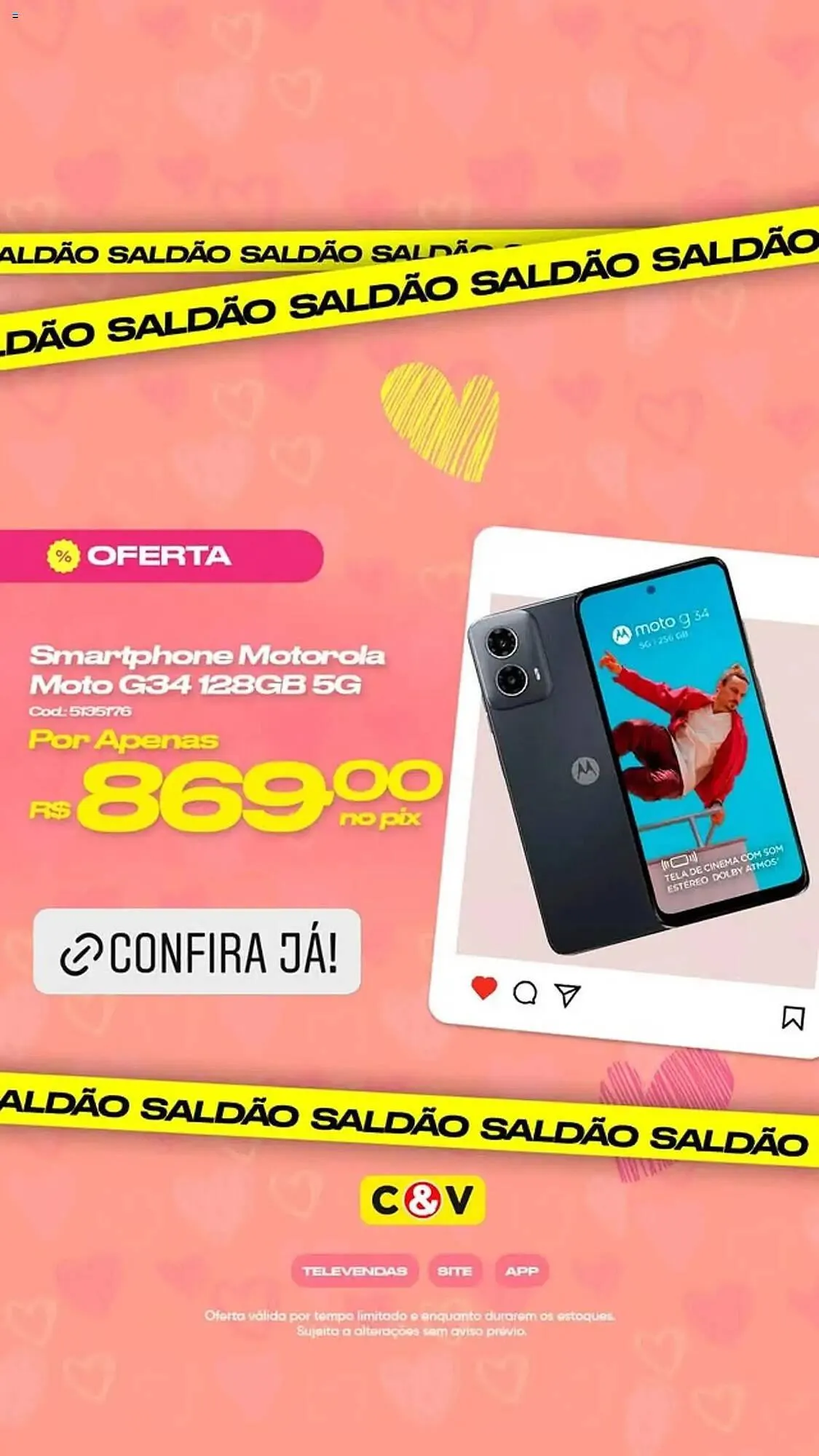 Encarte de Catálogo Casa e Vídeo 15 de maio até 21 de maio 2025 - Pagina 7