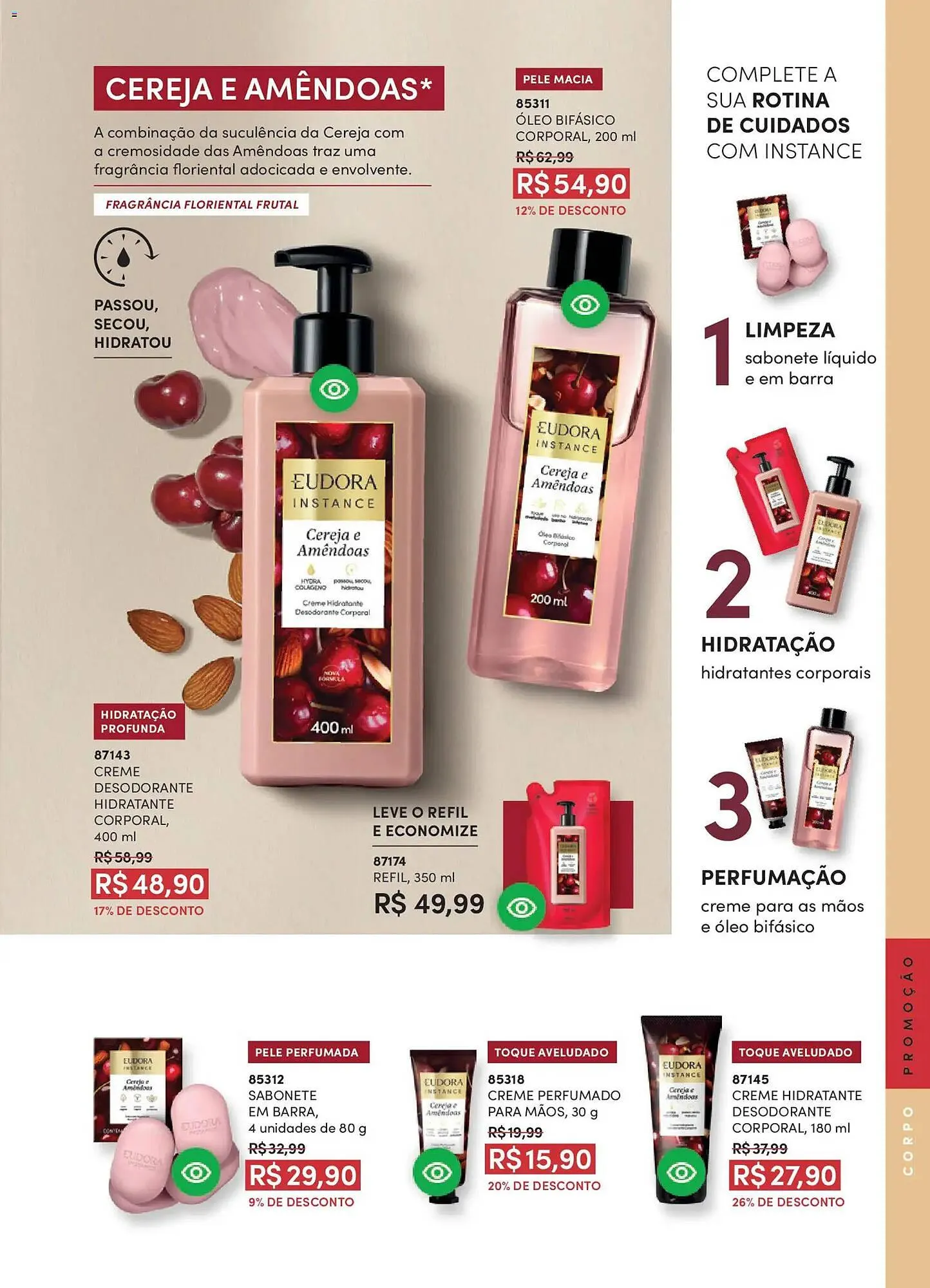 Encarte de Catálogo Eudora 23 de abril até 15 de junho 2026 - Pagina 105