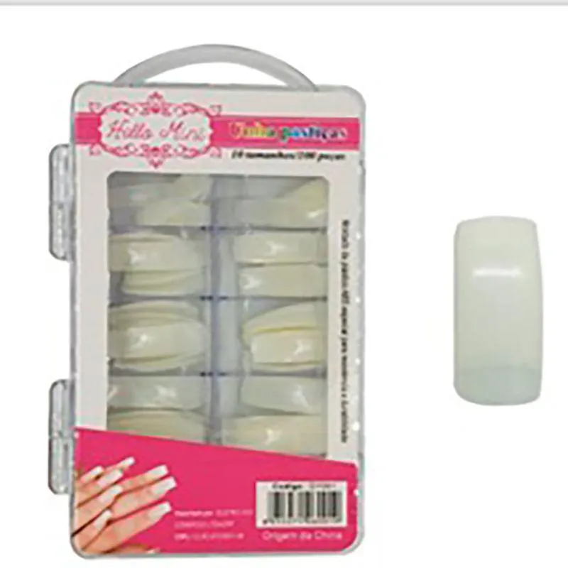 Unha Postiça Quadrada Oval - Rubys