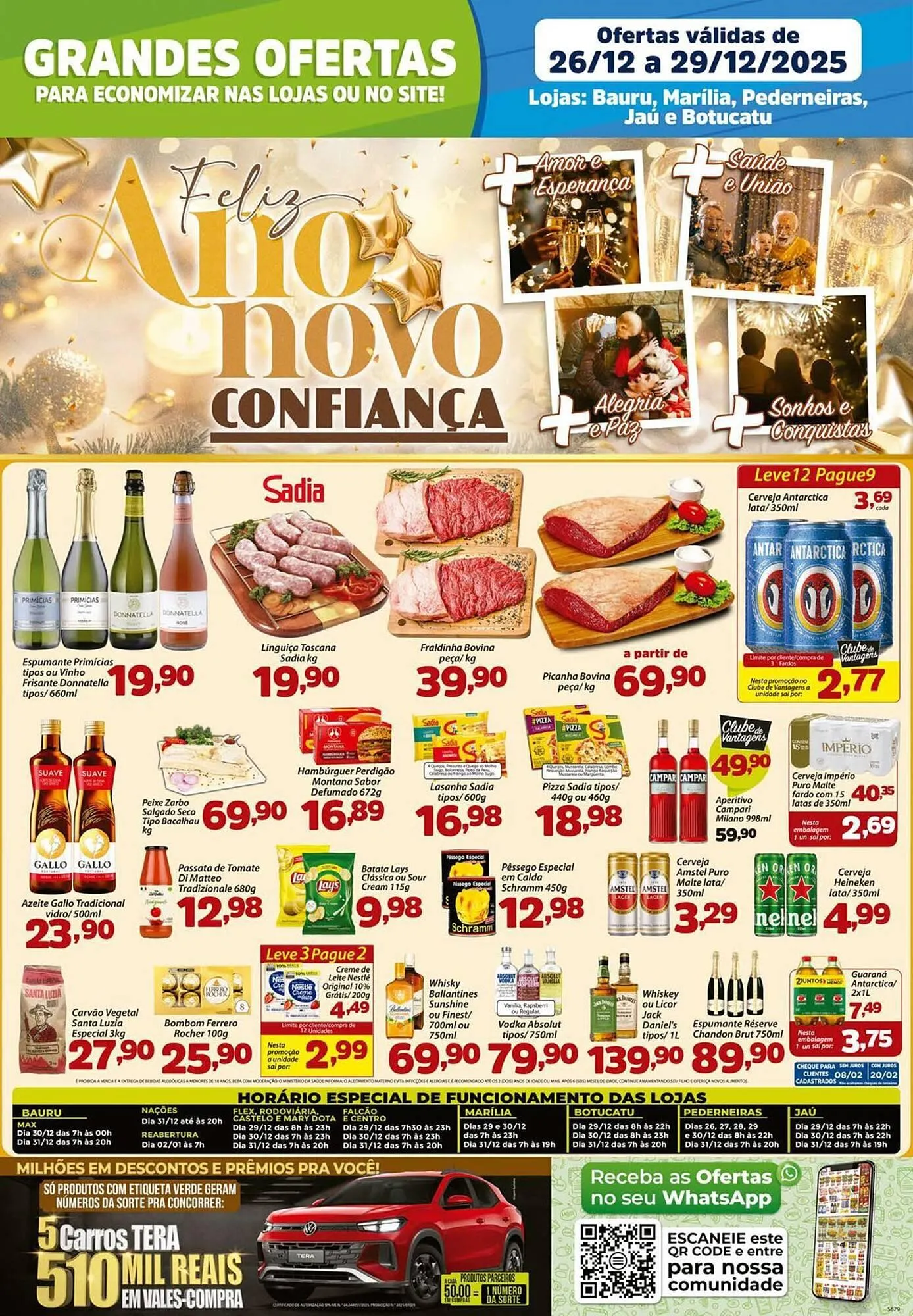 Encarte de Catálogo Confiança Supermercados 26 de dezembro até 29 de dezembro 2025 - Pagina 1