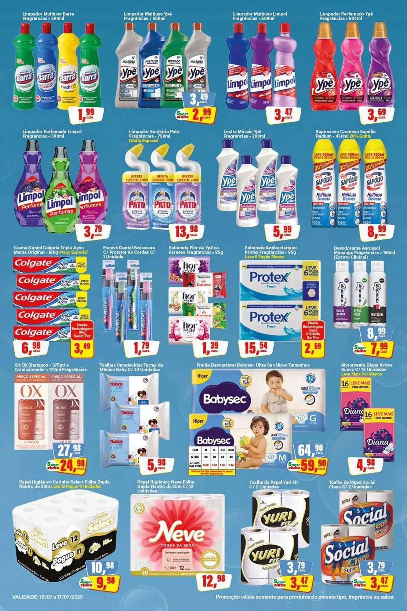 Encarte de Catálogo Rede Supermarket 15 de julho até 17 de julho 2025 - Pagina 3