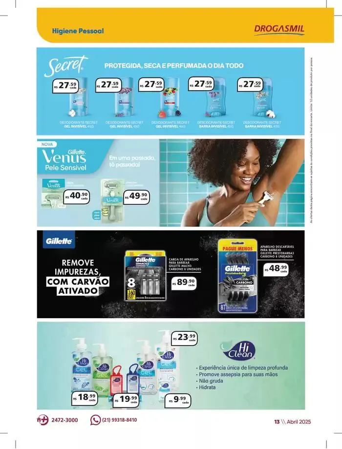 Encarte de Abril de 2025 9 de abril até 1 de maio 2025 - Pagina 13