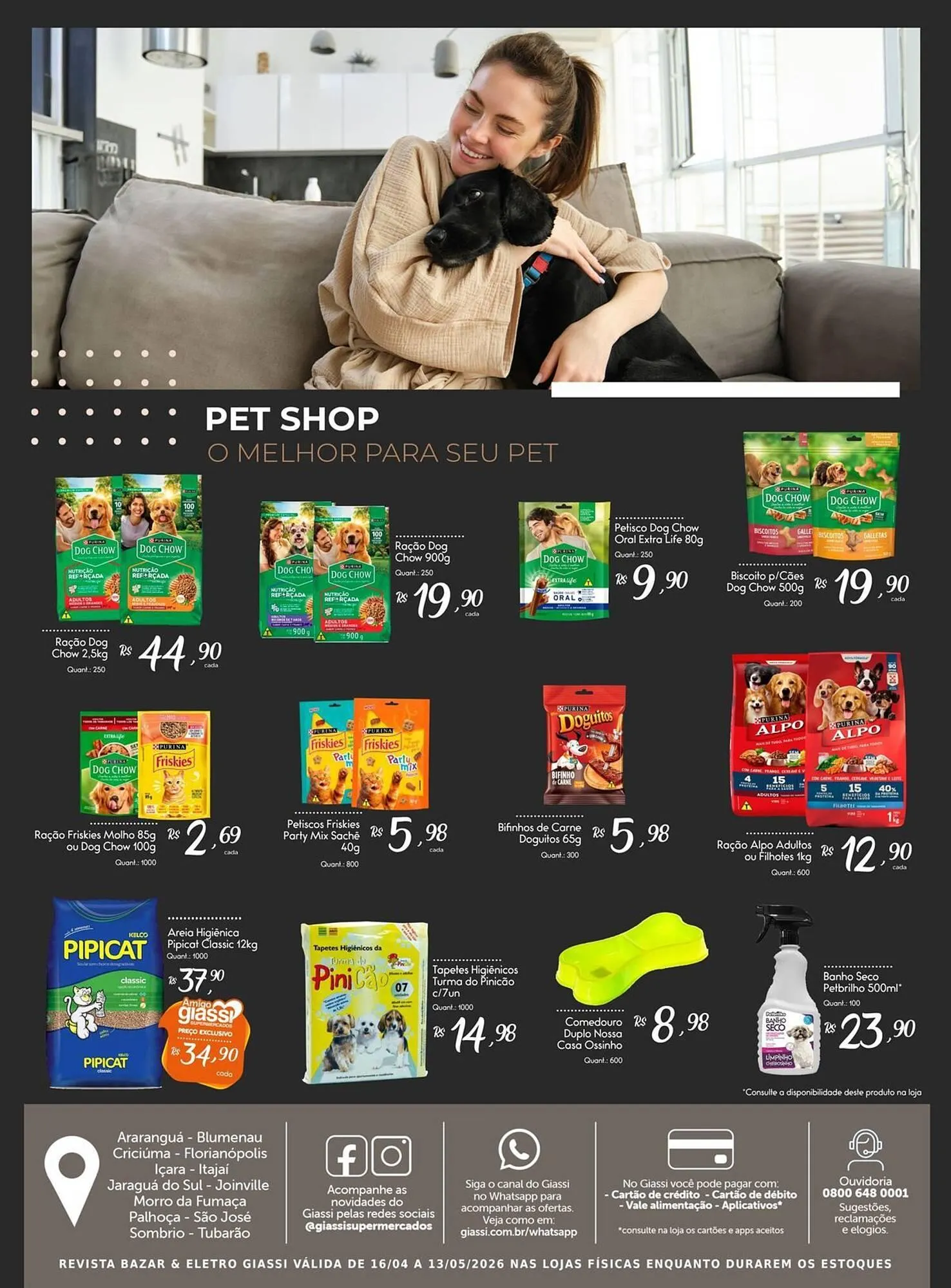 Encarte de Encarte Giassi Supermercados 16 de abril até 13 de maio 2026 - Pagina 8