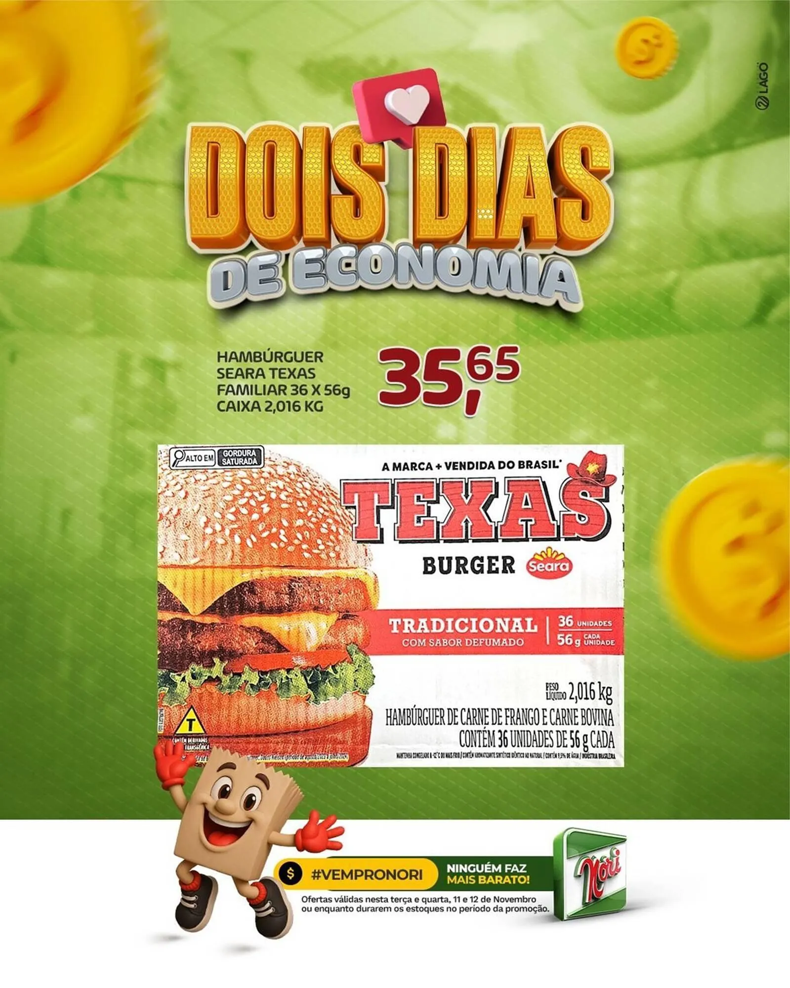 Encarte de Catálogo Supermercados Nori 11 de novembro até 12 de novembro 2025 - Pagina 6