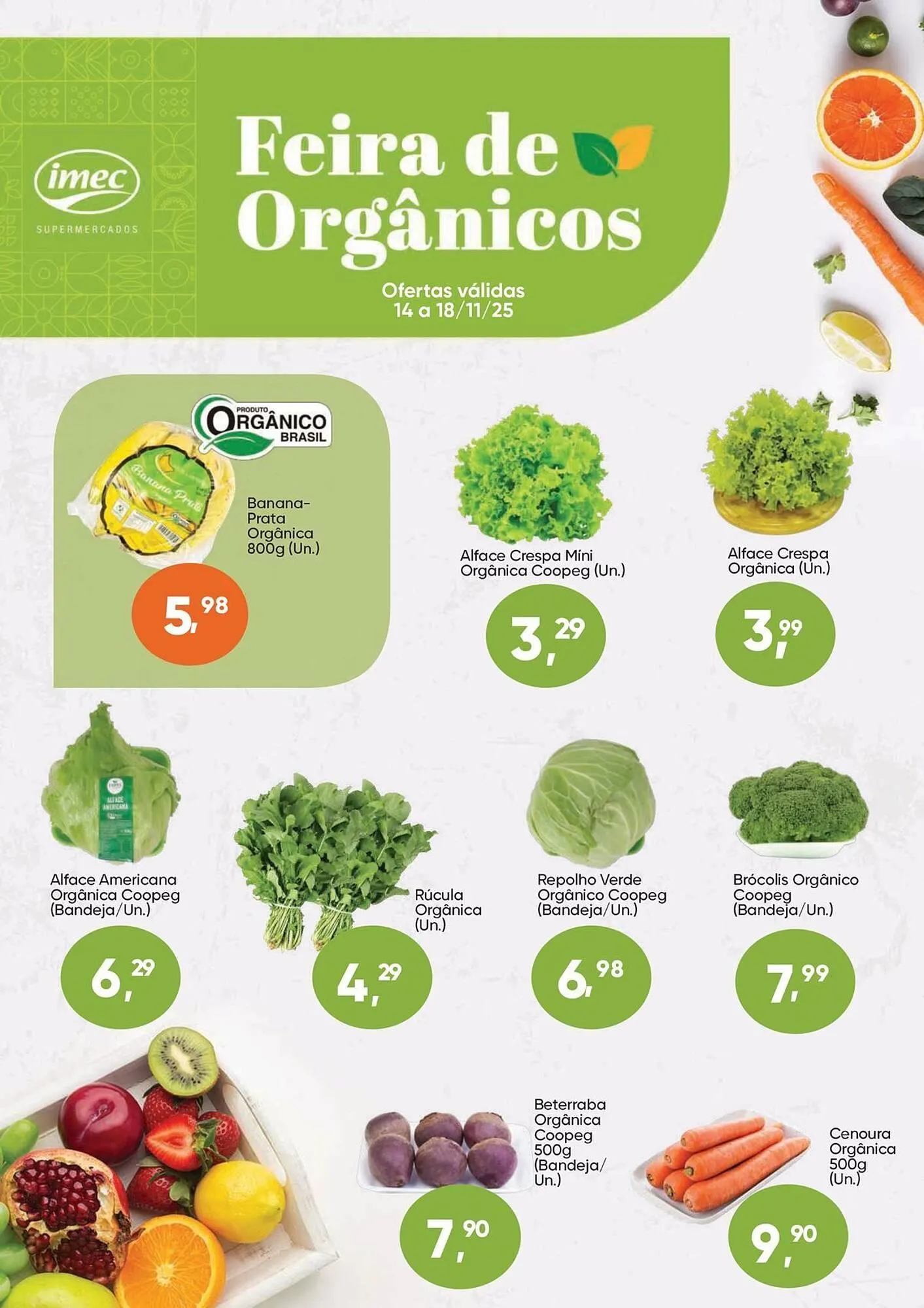 Encarte de Catálogo Imec Supermercados 14 de novembro até 18 de novembro 2025 - Pagina 1
