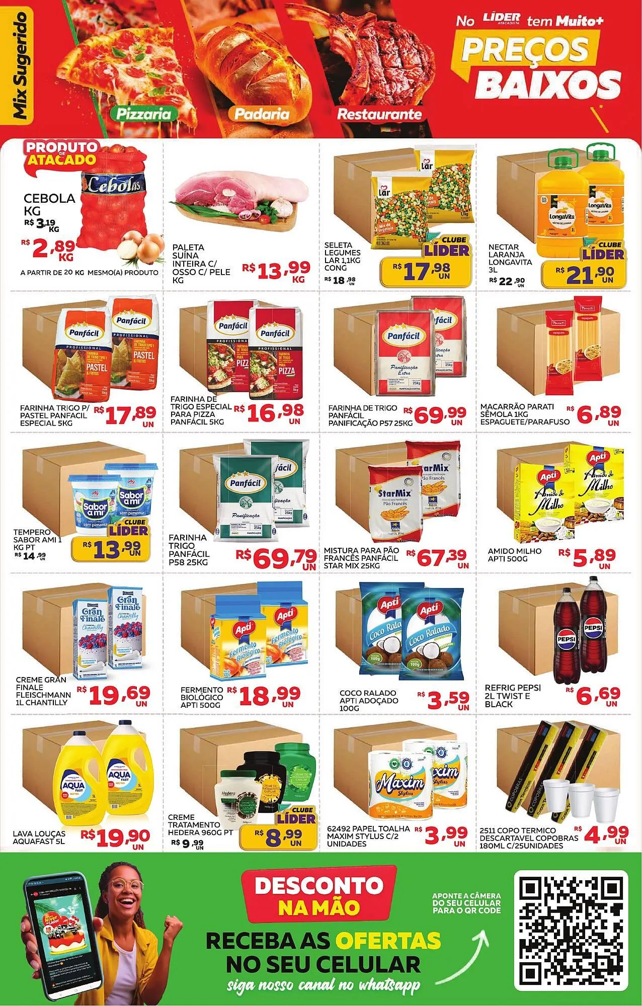 Encarte de Catálogo Lider Atacadista 23 de junho até 29 de junho 2025 - Pagina 3