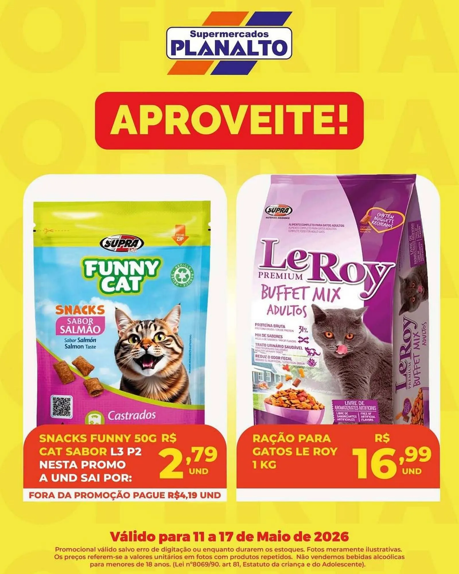 Encarte de Catálogo Supermercados Planalto 12 de maio até 17 de maio 2026 - Pagina 1