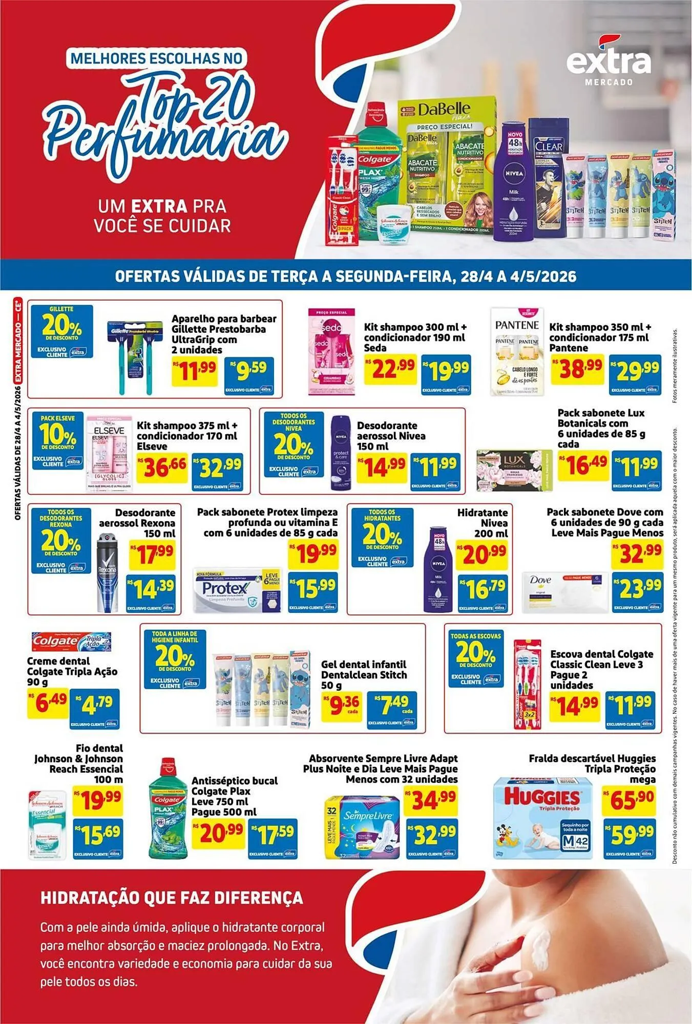 Encarte de Encarte Mercado Extra 28 de abril até 4 de maio 2026 - Pagina 4