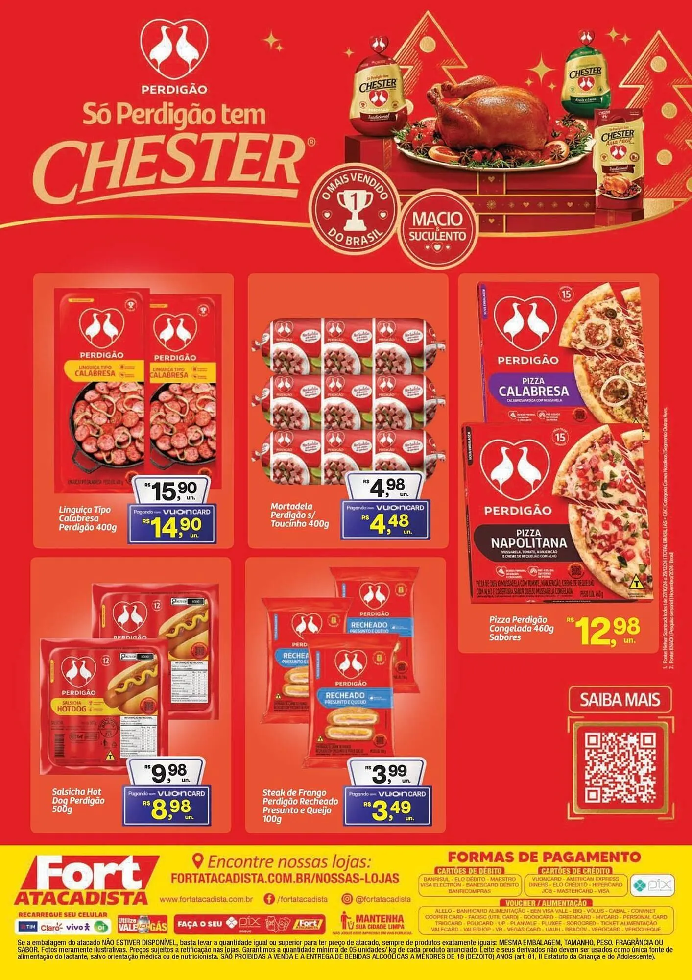 Encarte de Tabloide Fort Atacadista 18 de dezembro até 21 de dezembro 2025 - Pagina 2