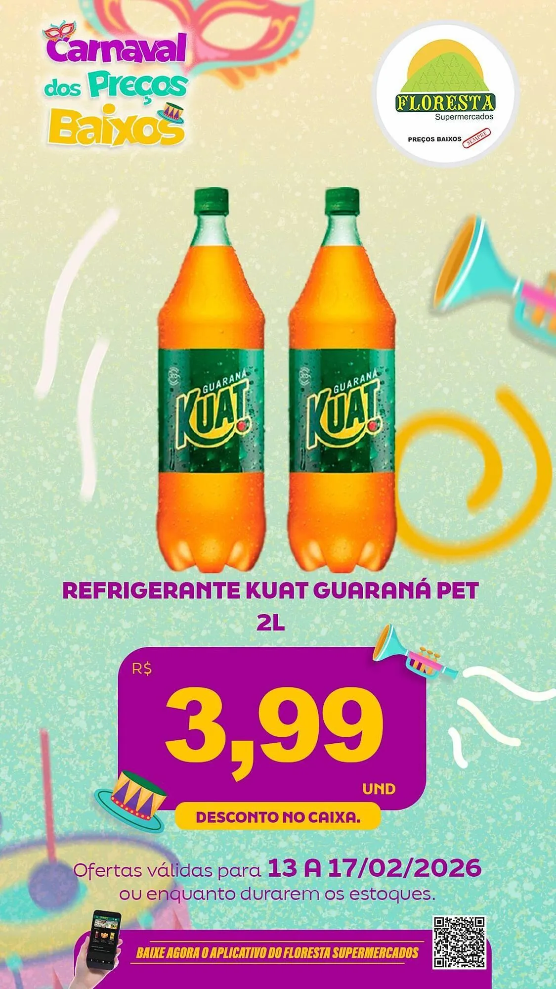 Encarte de Catálogo Floresta Supermercados 13 de fevereiro até 17 de fevereiro 2026 - Pagina 30