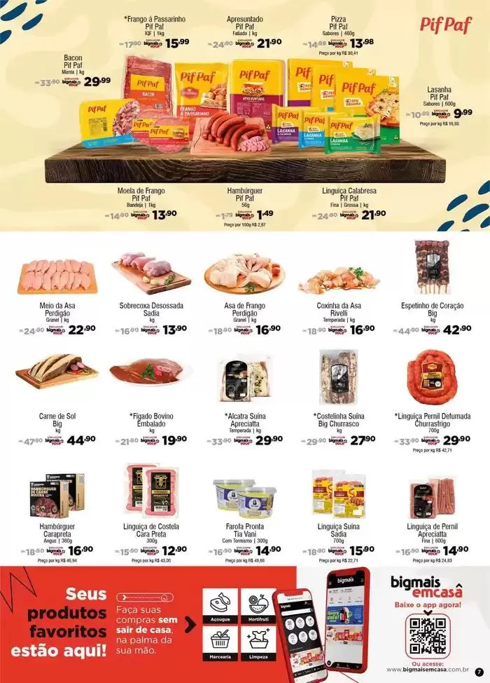 Encarte de Encarte Big Mais Supermercados 13 de março até 1 de abril 2025 - Pagina 7