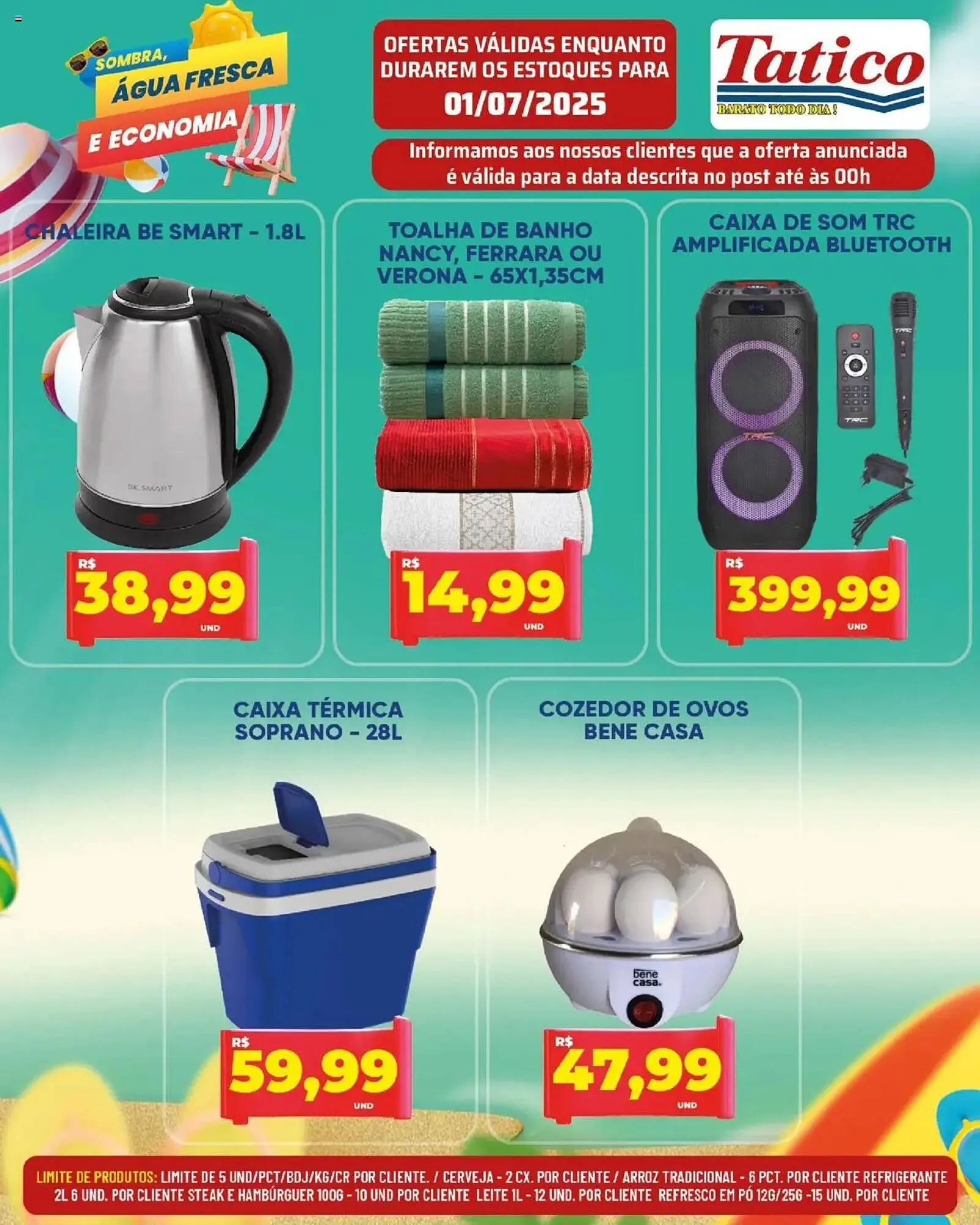 Encarte de Catálogo Tatico 1 de julho até 2 de julho 2025 - Pagina 17