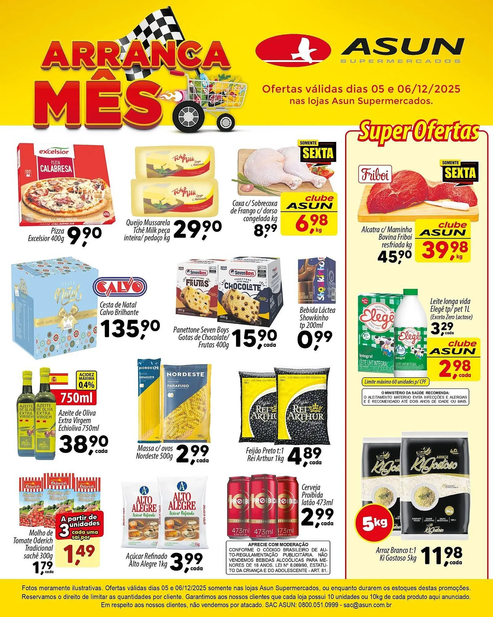 Encarte de Encarte Asun 5 de dezembro até 6 de dezembro 2025 - Pagina 1