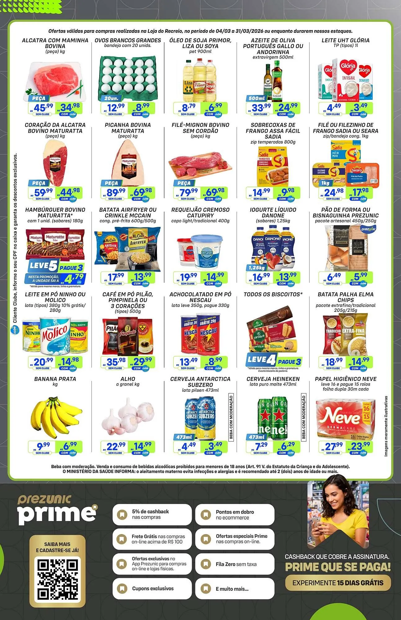 Encarte de Encarte Prezunic 4 de março até 31 de março 2026 - Pagina 2