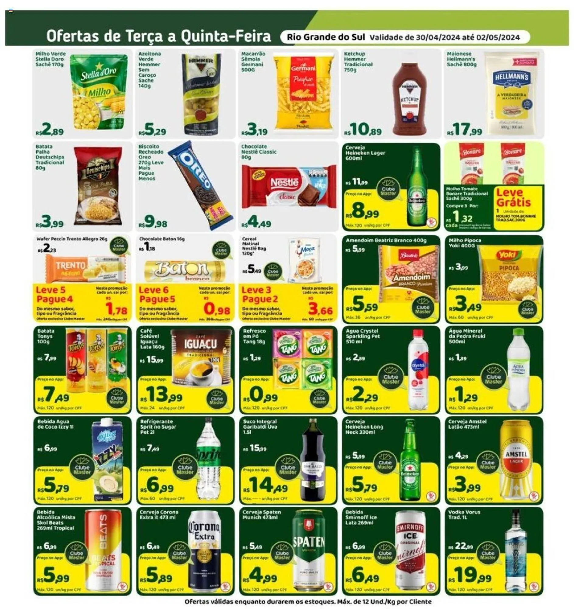 Encarte de Catálogo Master Supermercados 30 de abril até 2 de maio 2024 - Pagina 3