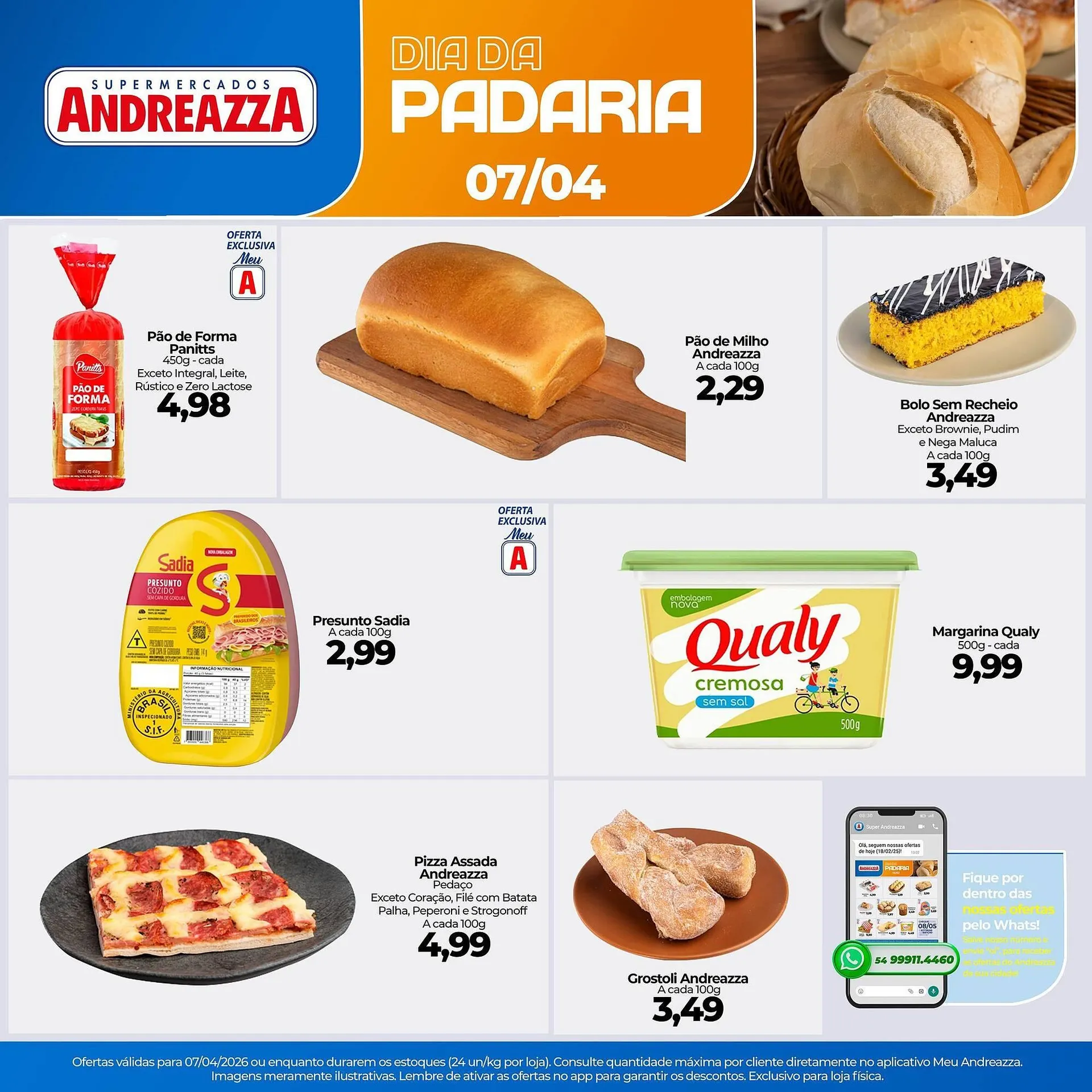 Encarte de Catálogo Supermercados Andreazza 7 de abril até 7 de abril 2026 - Pagina 1
