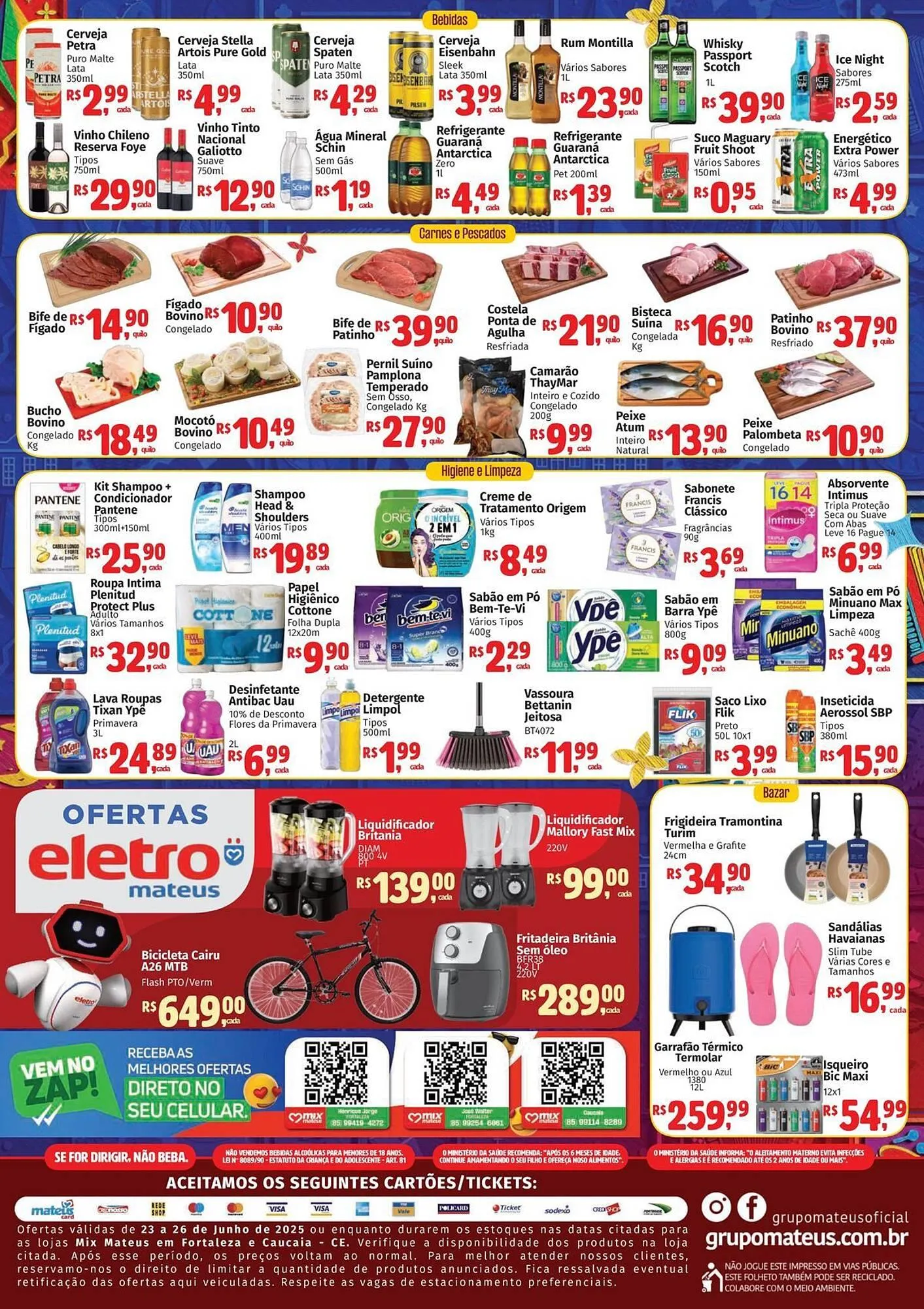 Encarte de Catálogo Supermercados Mateus 23 de junho até 26 de junho 2025 - Pagina 4