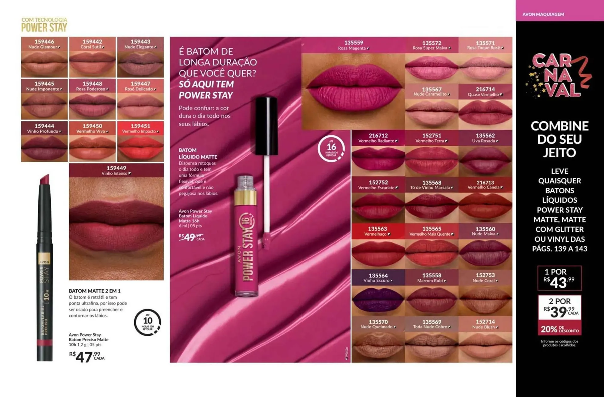 Encarte de Catálogo Avon 1 de março até 31 de março 2026 - Pagina 71