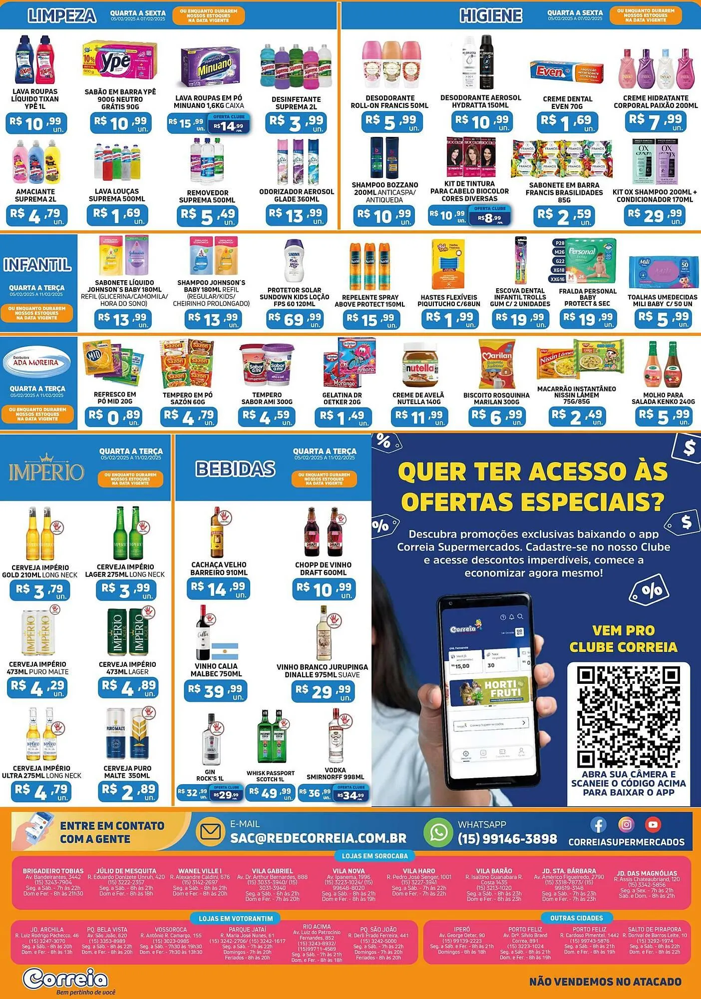 Encarte de Catálogo Supermercados Correia 5 de fevereiro até 11 de fevereiro 2025 - Pagina 2