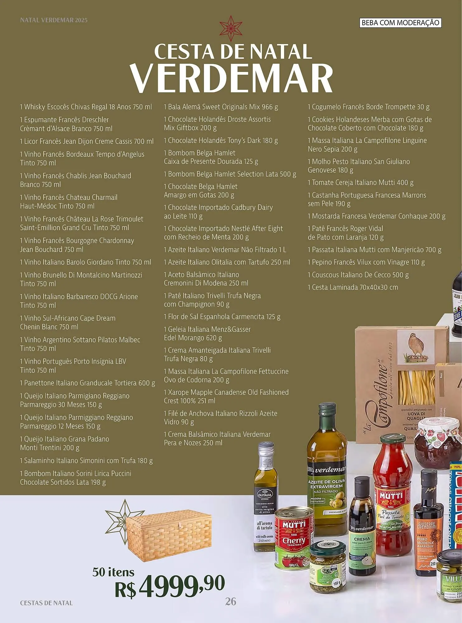 Encarte de Catálogo Verdemar Supermercado 1 de dezembro até 25 de dezembro 2025 - Pagina 26