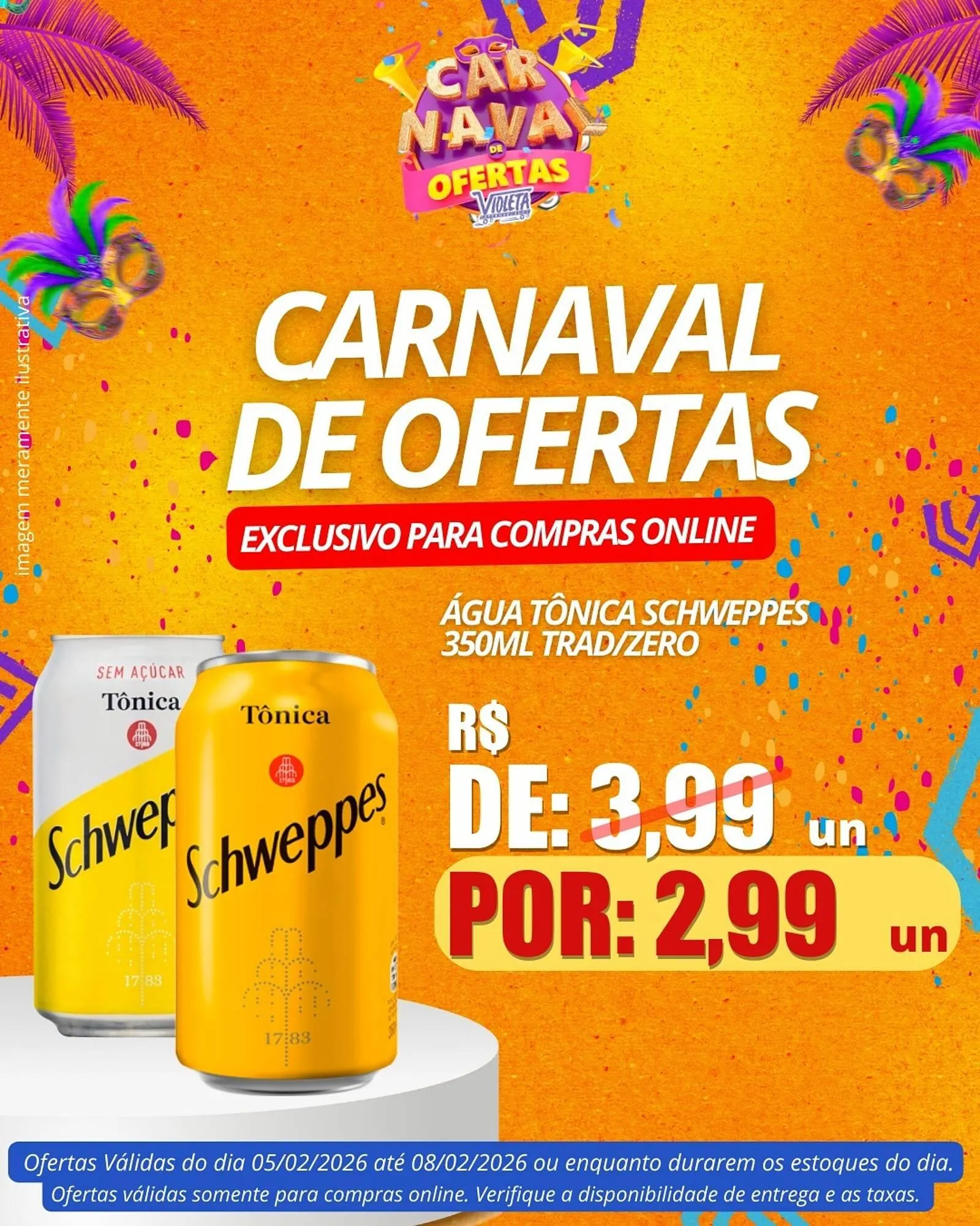 Encarte de Catálogo Violeta Supermercados 5 de fevereiro até 8 de fevereiro 2026 - Pagina 3