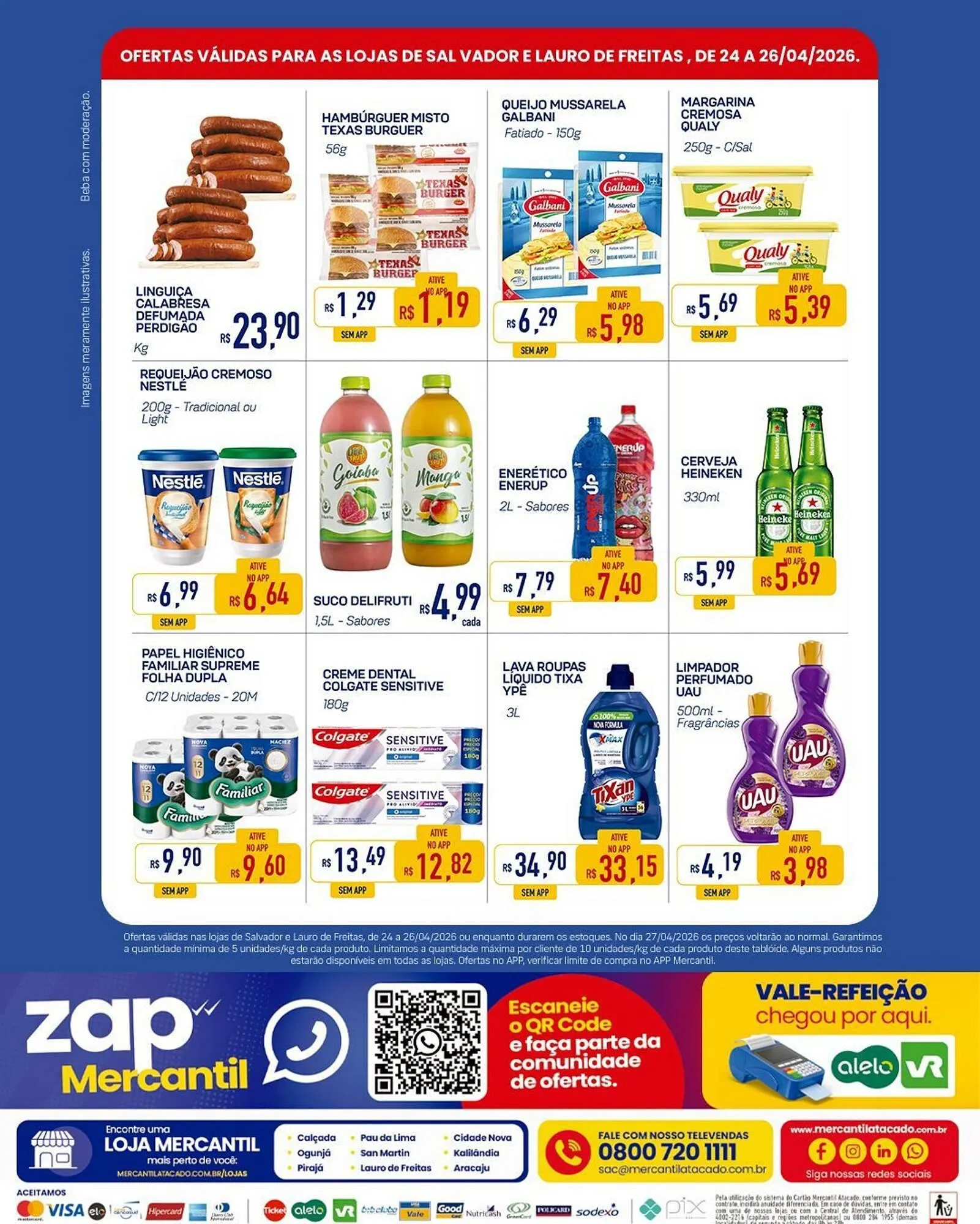 Encarte de Folheto Mercantil Rodrigues 24 de abril até 28 de abril 2026 - Pagina 2