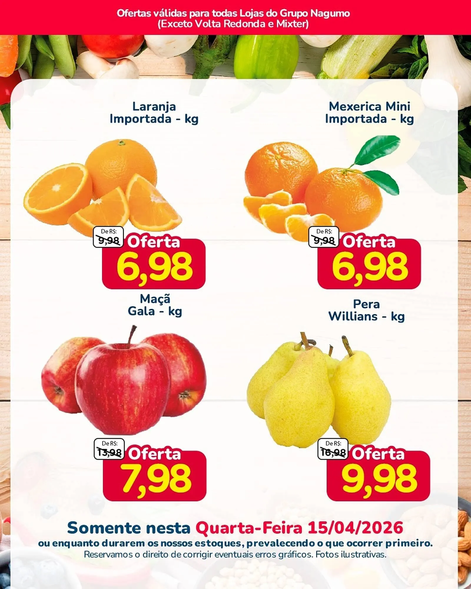 Encarte de Folheto Nagumo 15 de abril até 15 de abril 2026 - Pagina 4