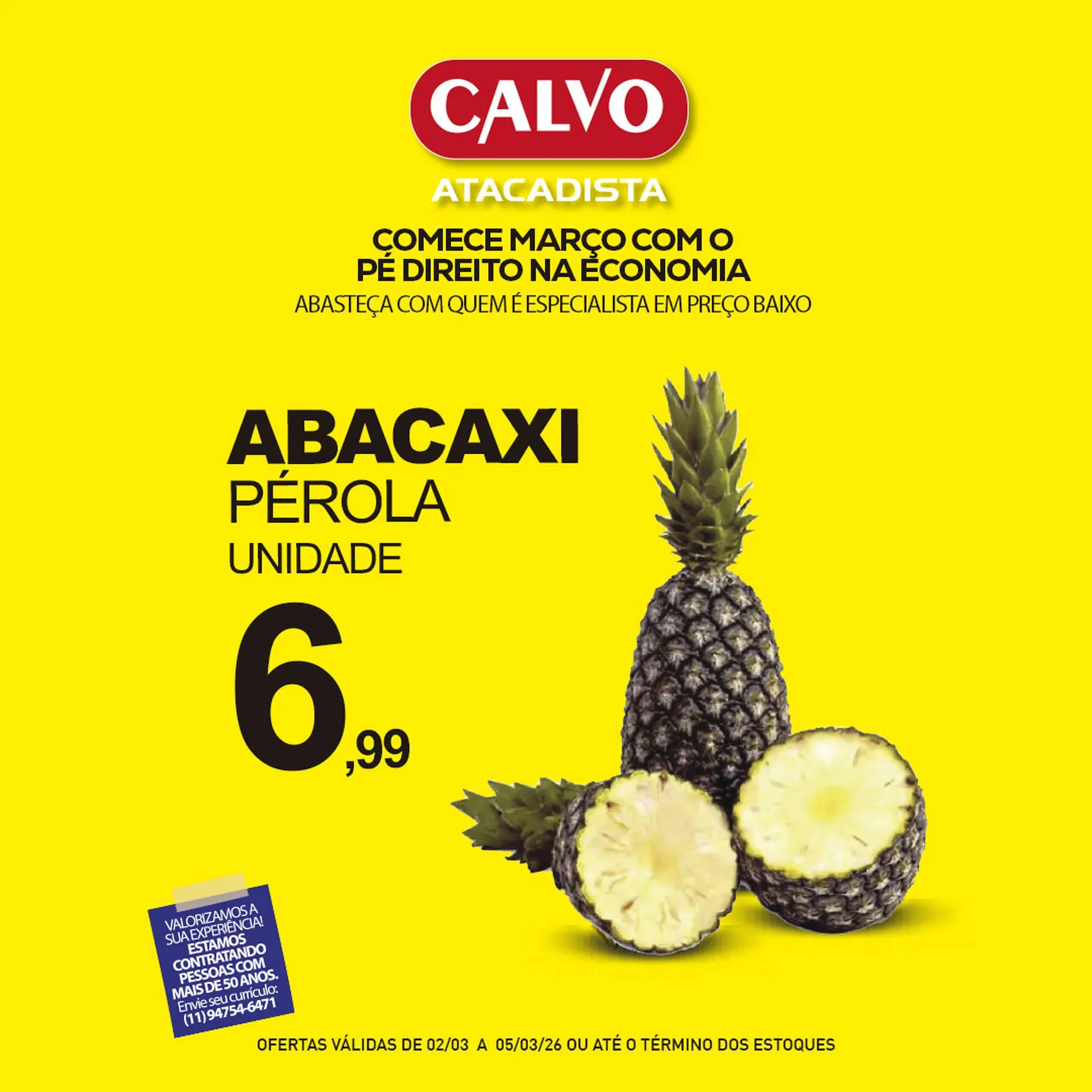 Encarte de Folheto Calvo Atacadista 4 de março até 5 de março 2026 - Pagina 2