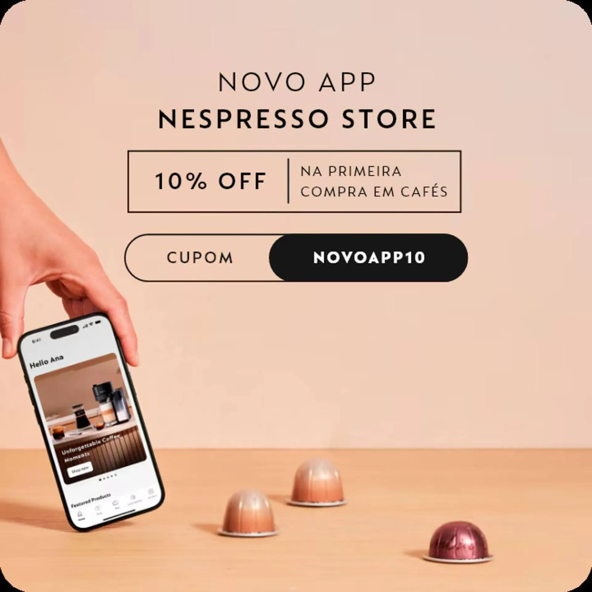 Encarte de Catálogo Nespresso 19 de junho até 3 de julho 2025 - Pagina 1