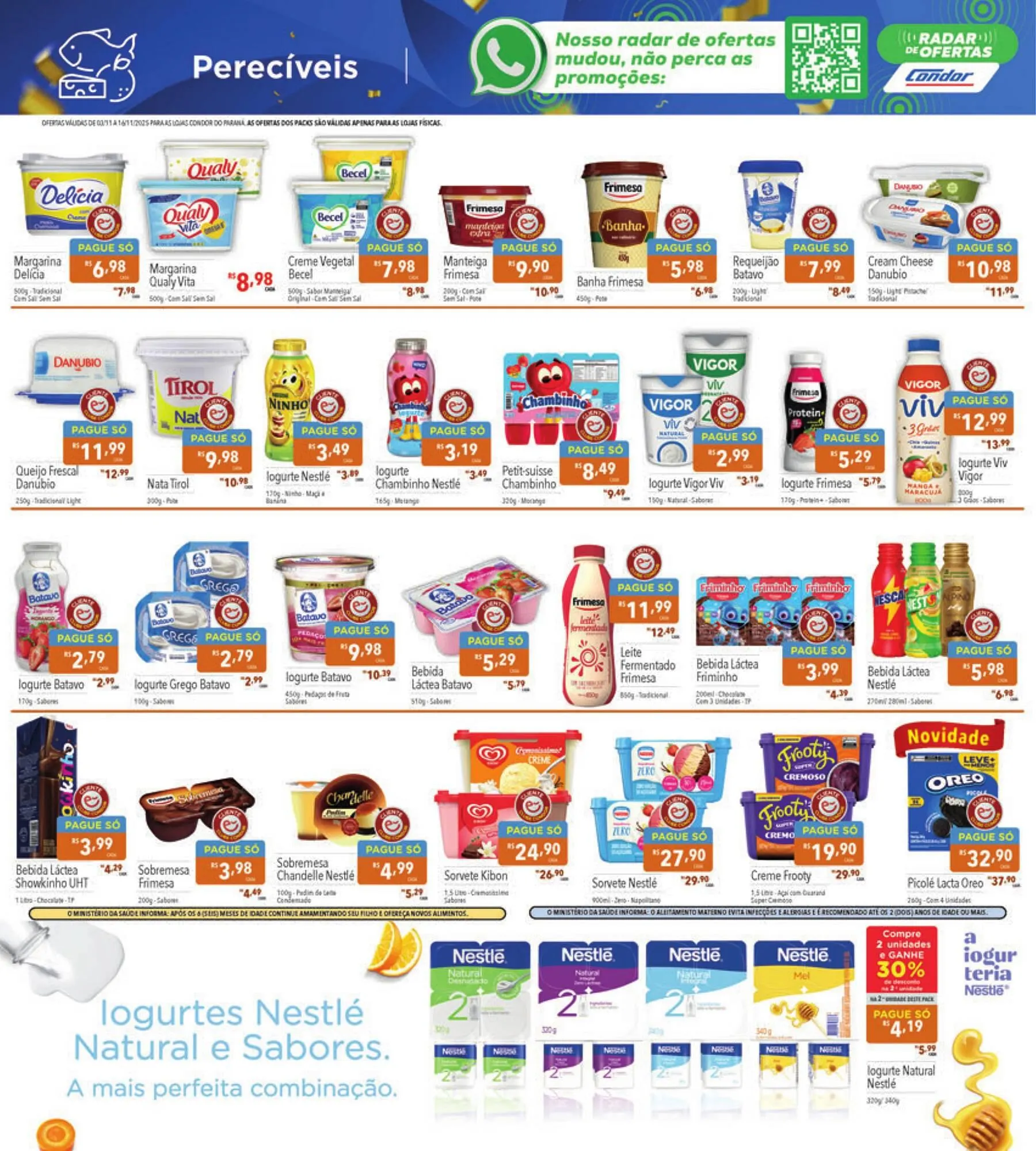 Encarte de Catálogo Supermercados Condor 3 de novembro até 16 de novembro 2025 - Pagina 13
