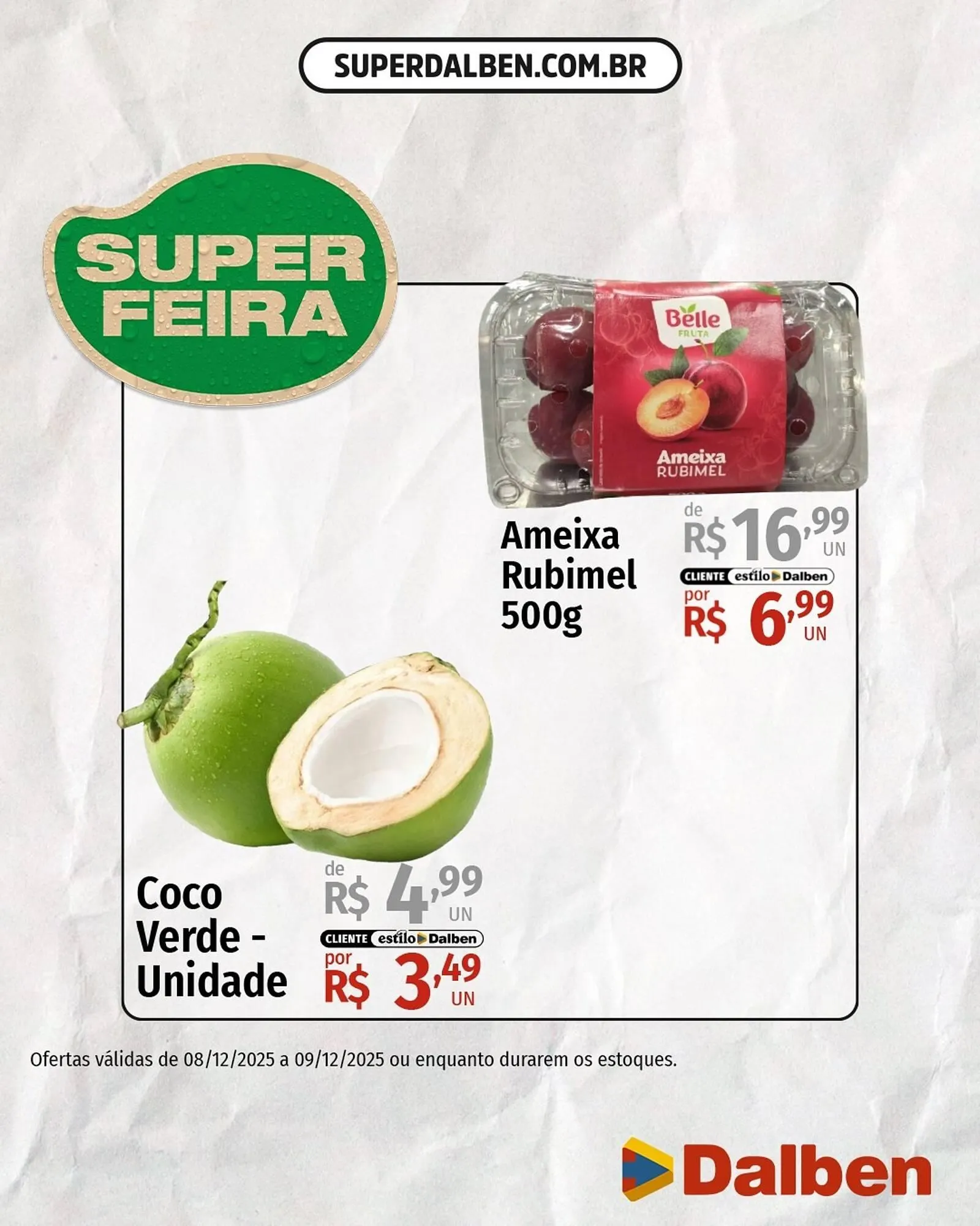 Encarte de Catálogo Supermercado Dalben 8 de dezembro até 9 de dezembro 2025 - Pagina 5
