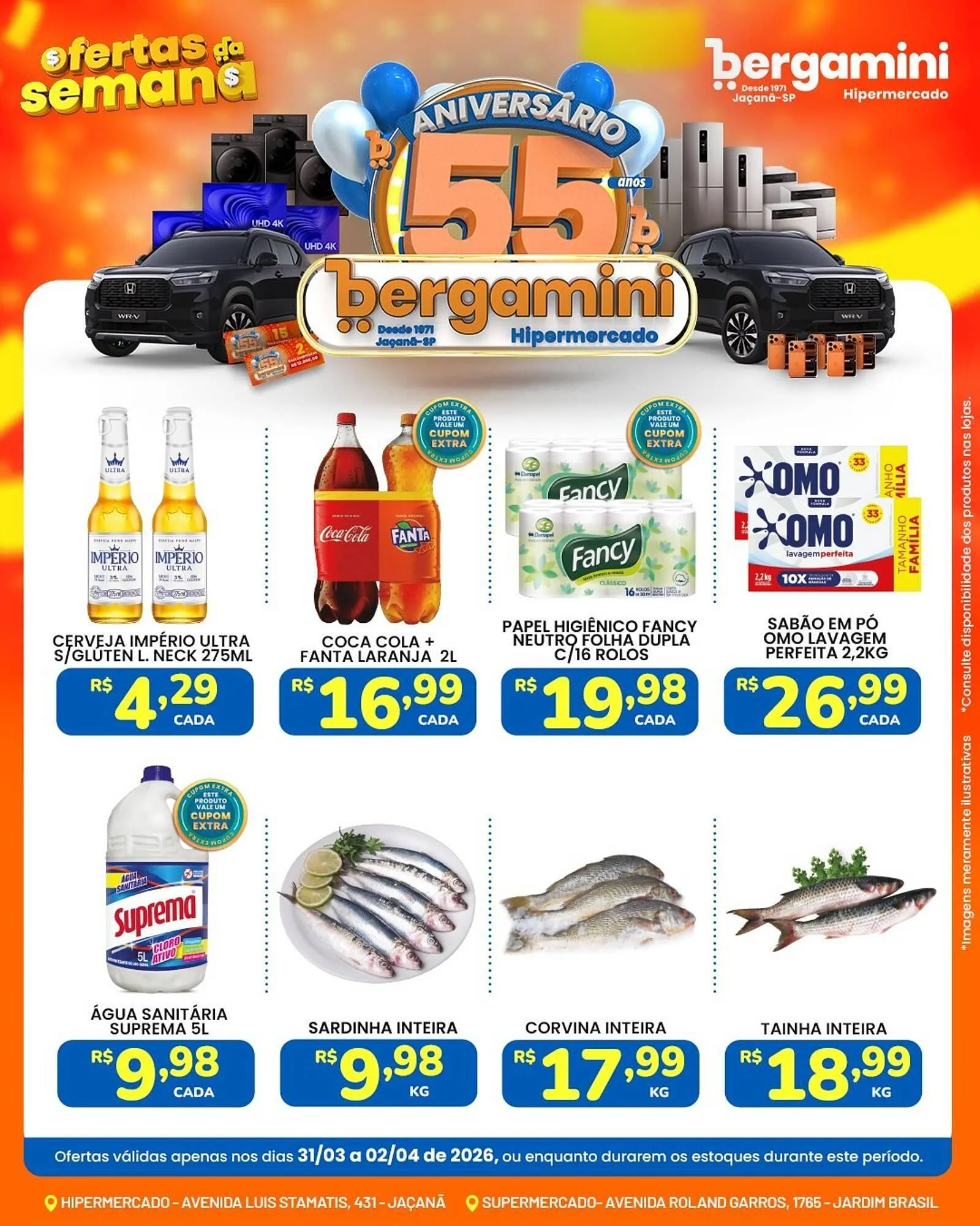 Encarte de Catálogo Supermercado Bergamini 31 de março até 2 de abril 2026 - Pagina 2