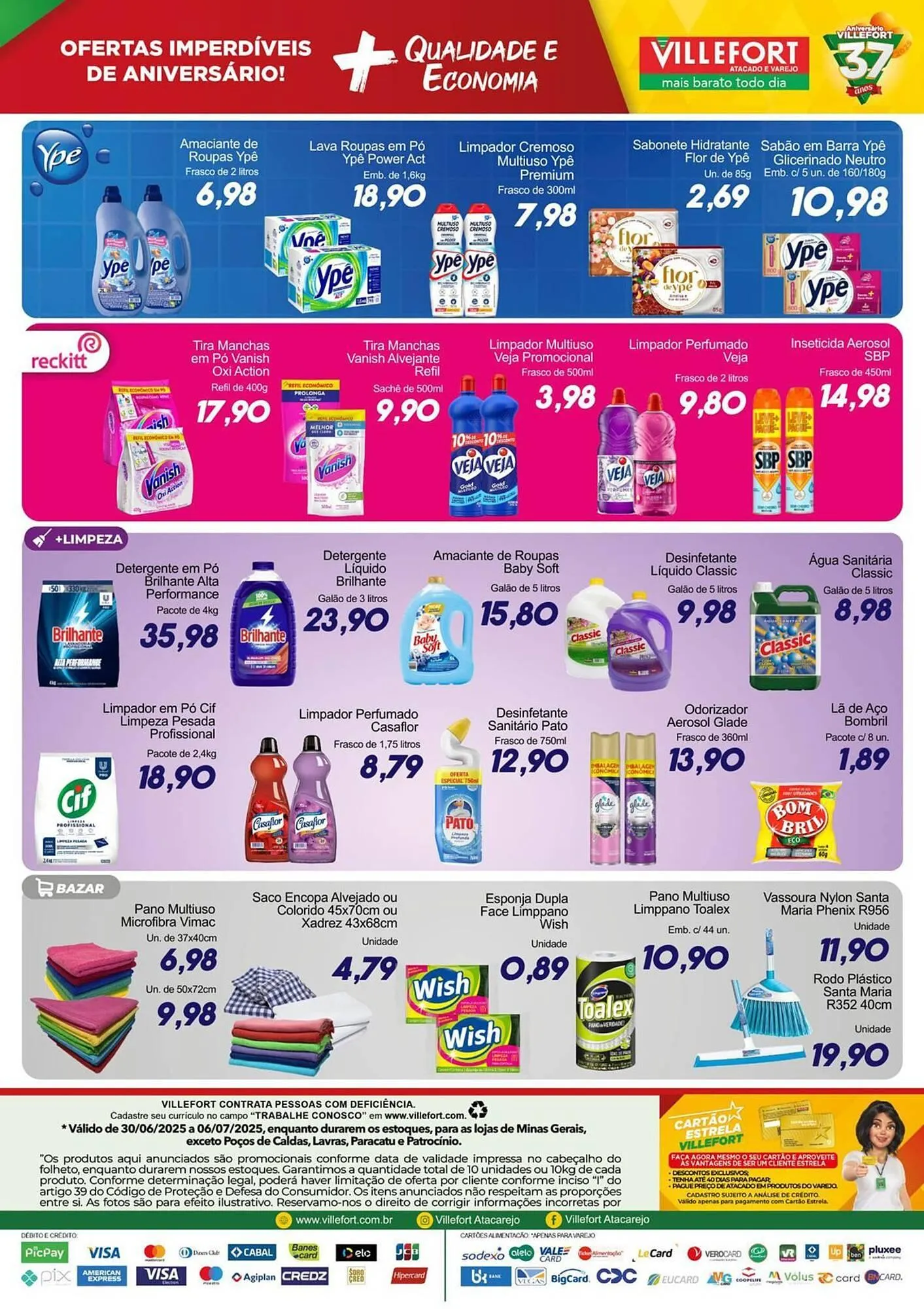 Encarte de Catálogo Villefort Atacadista 30 de junho até 6 de julho 2025 - Pagina 2