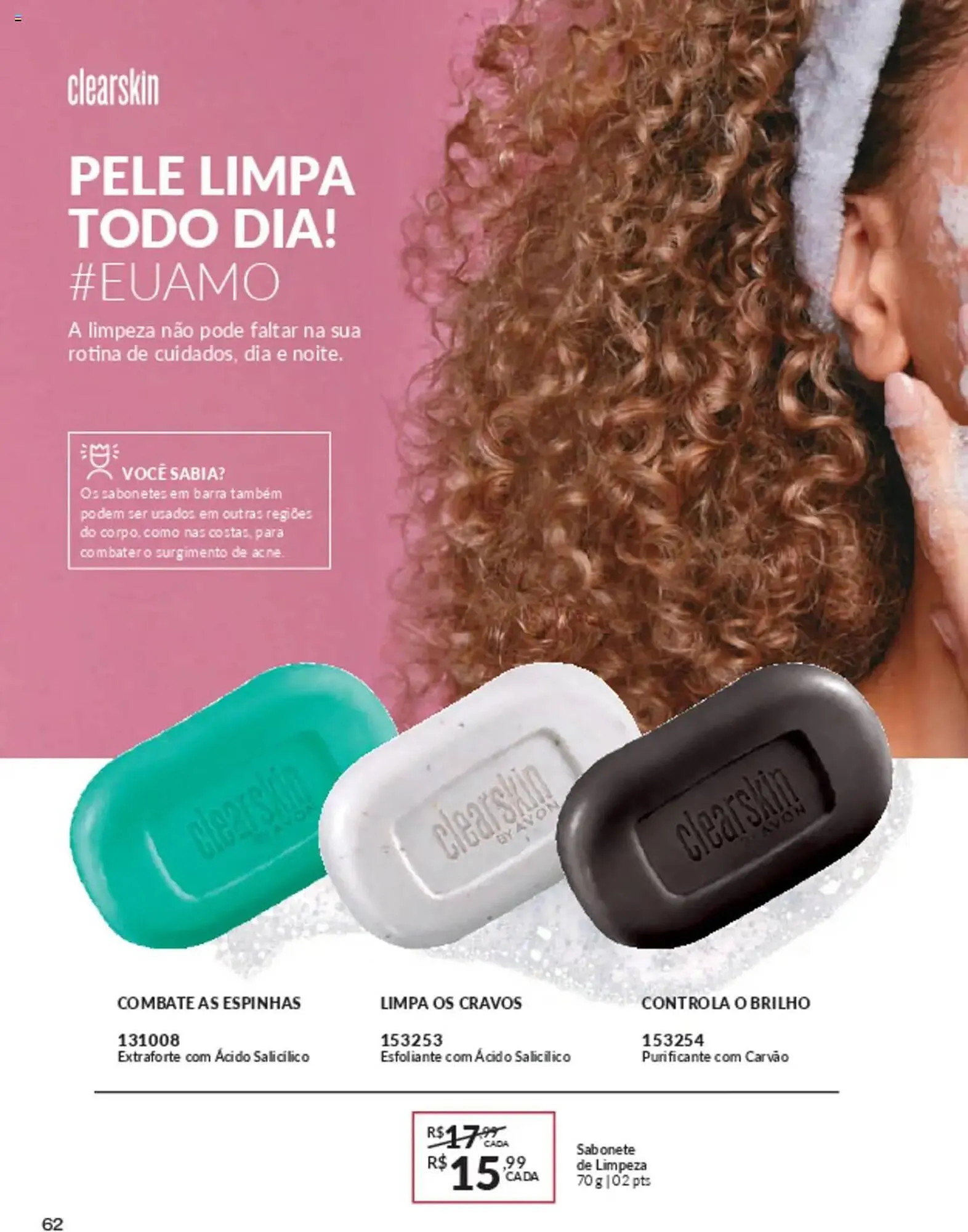 Encarte de Catálogo Avon 10 de março até 30 de junho 2025 - Pagina 62